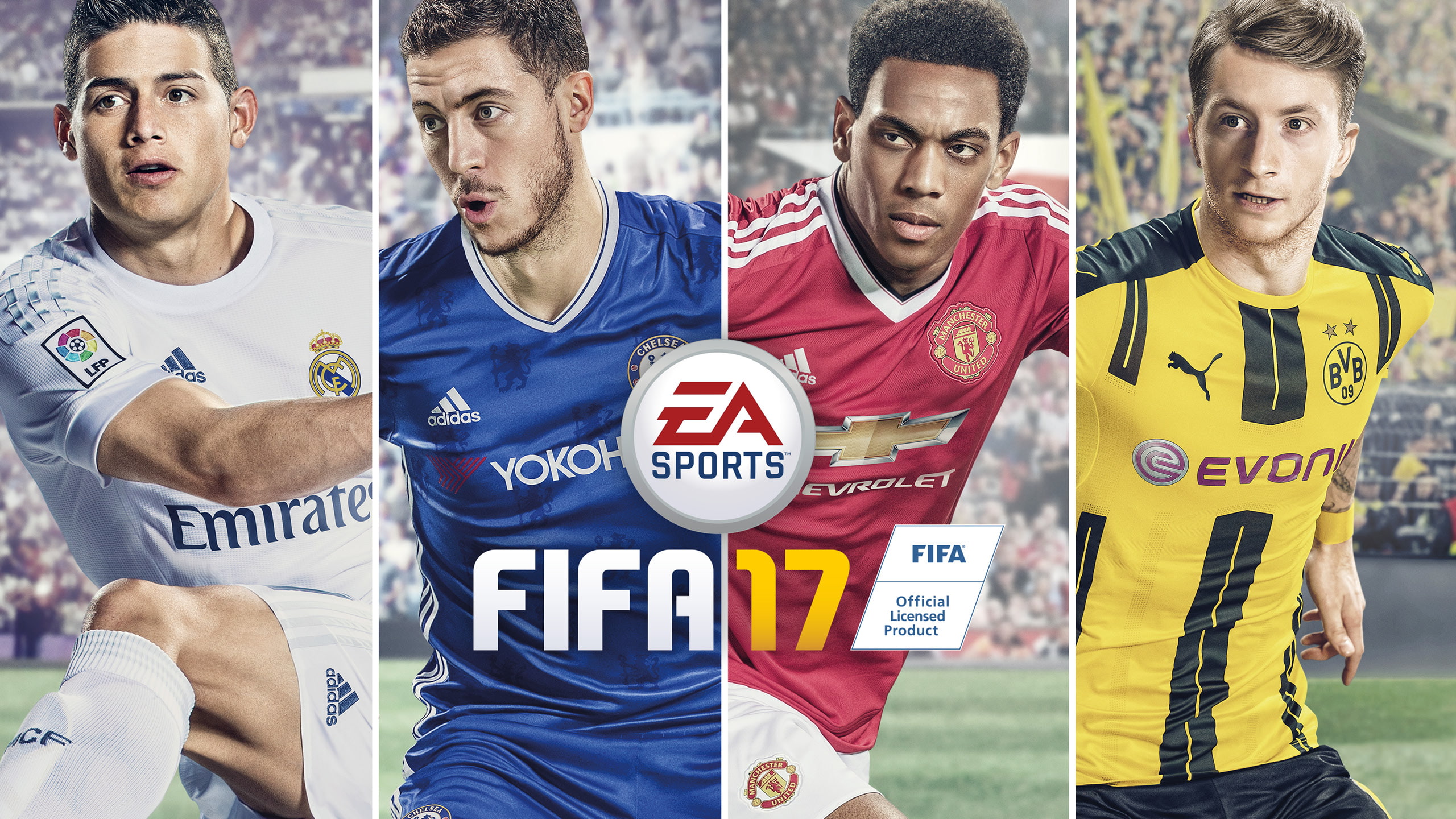 2K, Football game, EA Sports, 2016 Games, FIFA 17, HD Wallpaper