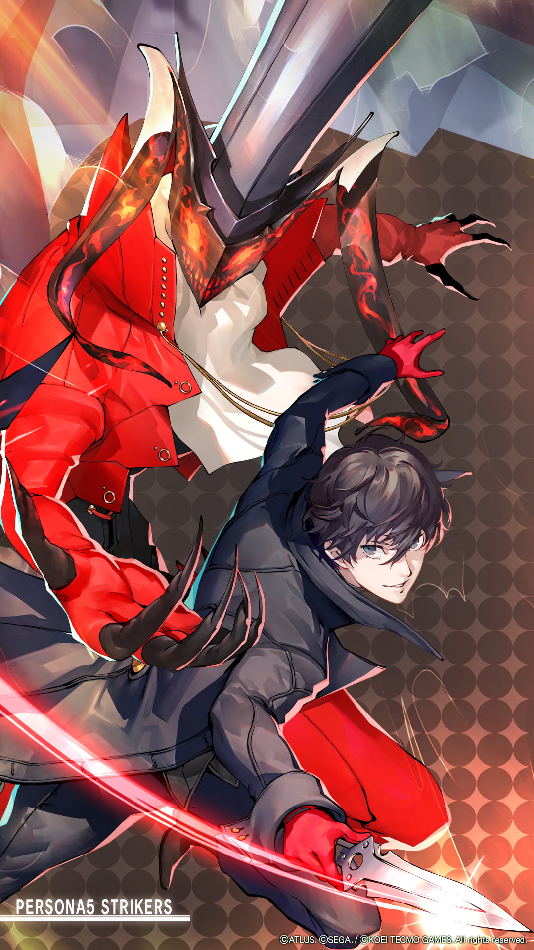 Persona 5, Persona 5 Strikers, video games, 1080P, Phone HD Wallpaper