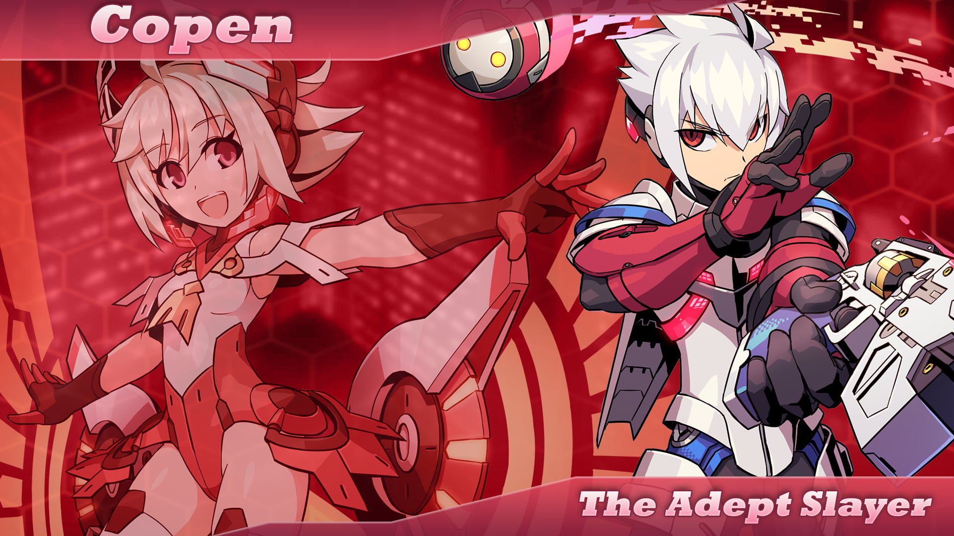 Copen (Azure Striker Gunvolt), Video Game, Lola (Azure Striker Gunvolt), 1080P, Azure Striker Gunvolt 2, HD Wallpaper
