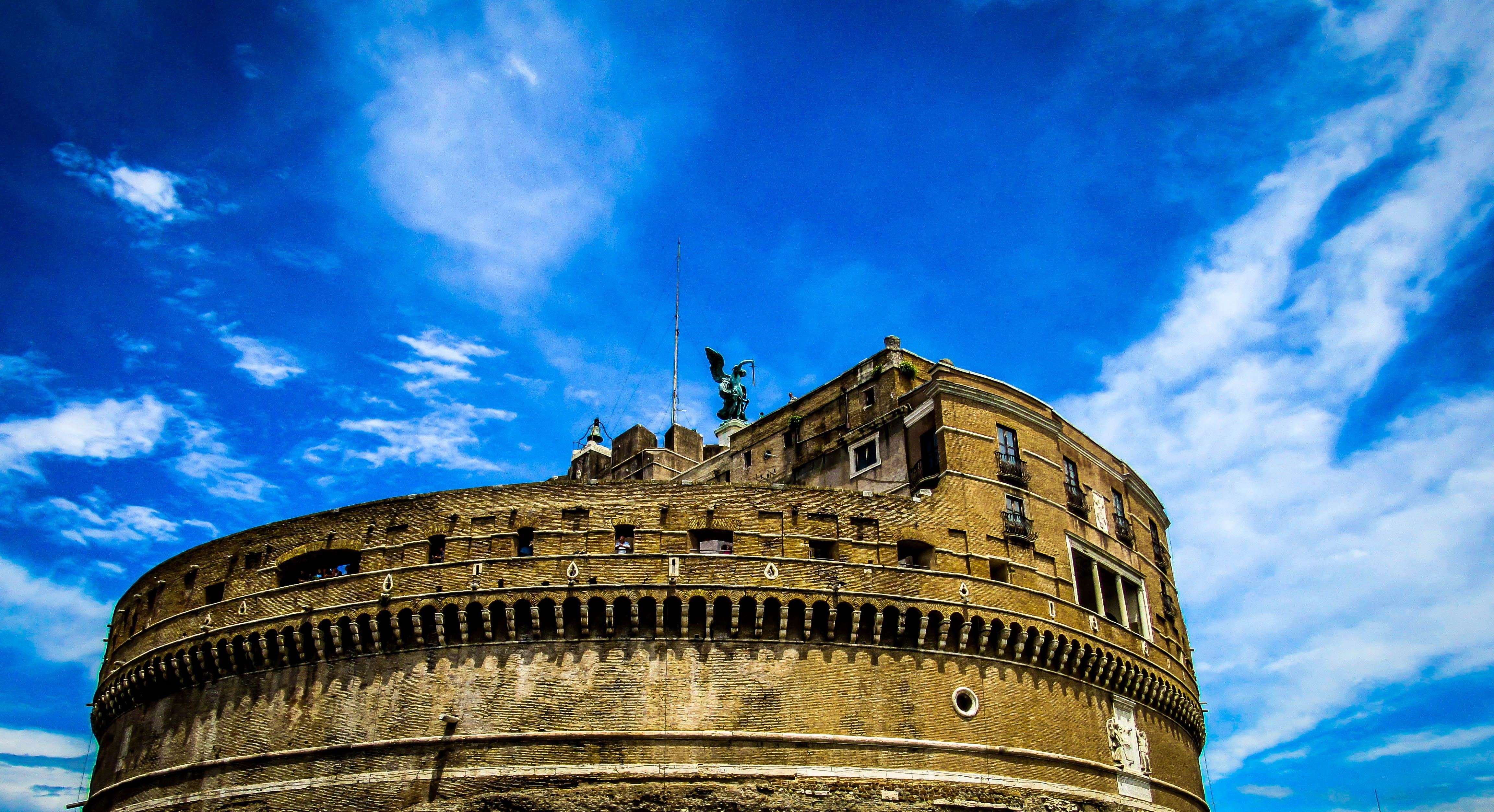 travel, holiday, attractions, italy, city, building, religion, the past, ancient civilization, tourism, cloud - sky, europe, hiking, outdoors, the vatican, HD Wallpaper