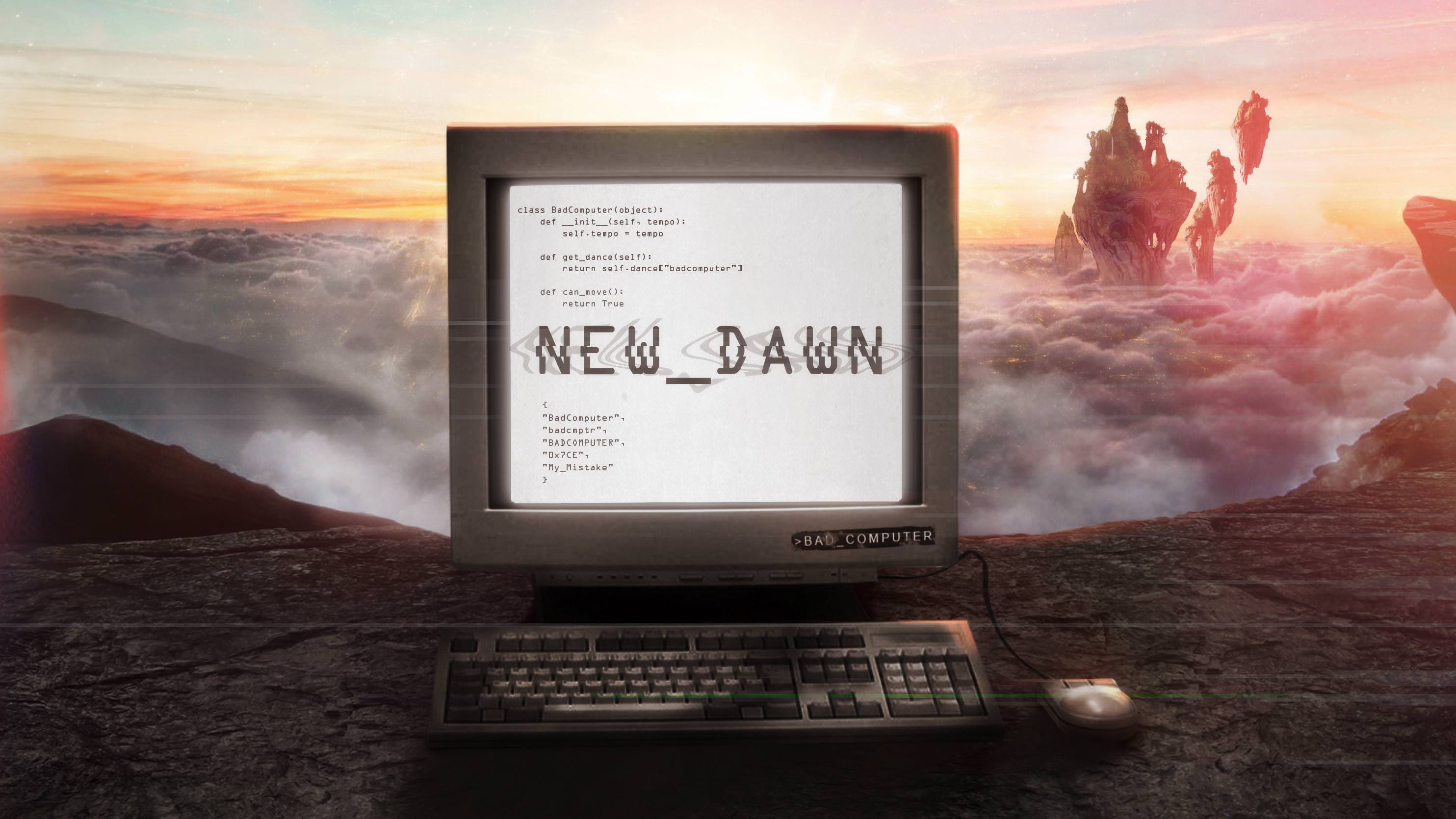 Monstercat, 2K, Music, Bad Computer, Cover, New Dawn, HD Wallpaper