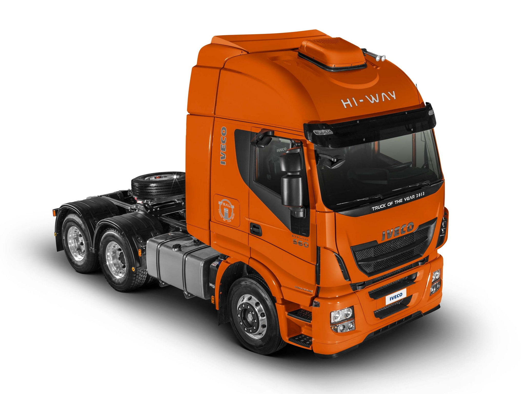 560, tractor, 1080P, stralis, 2013, semi, iveco, hi way, 6x2, HD Wallpaper