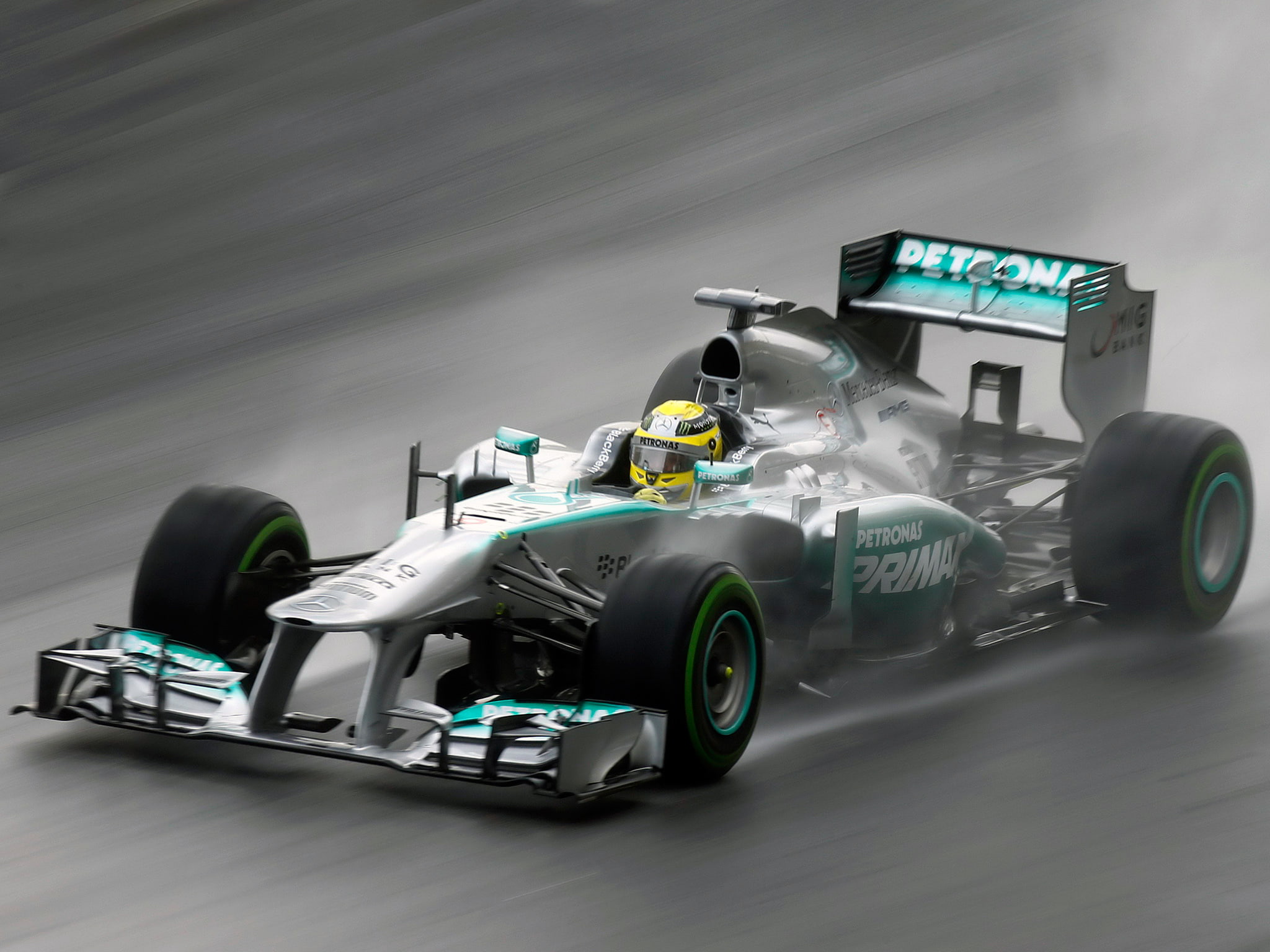 mercedes, 1080P, race, w04, racing, mgp, formula, 2013, f 1, HD Wallpaper