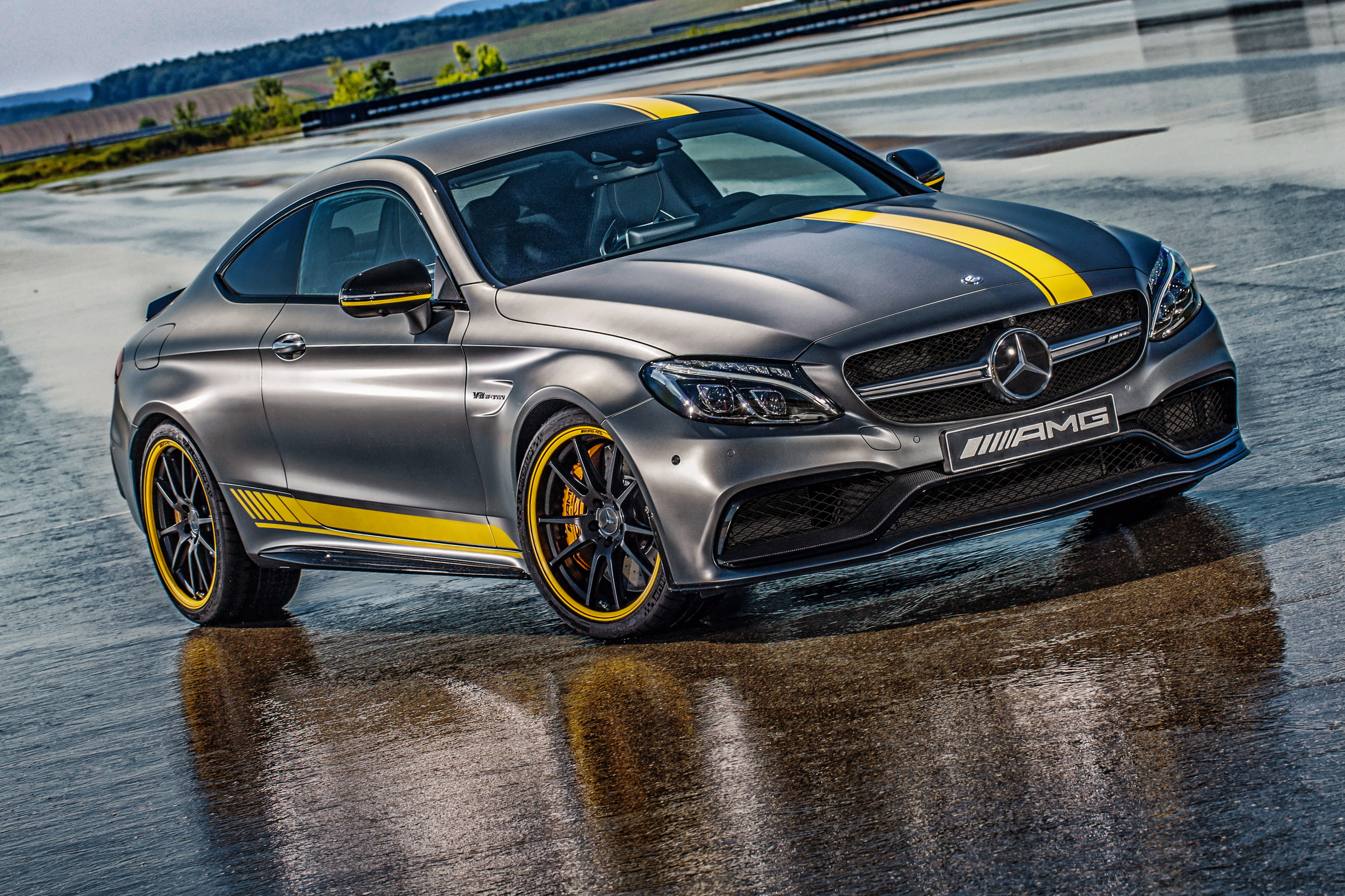 C205, DTM, 4K, Mercedes, AMG, C-Class, C 63, 2014, Mercedes-Benz, Coupe, HD Wallpaper