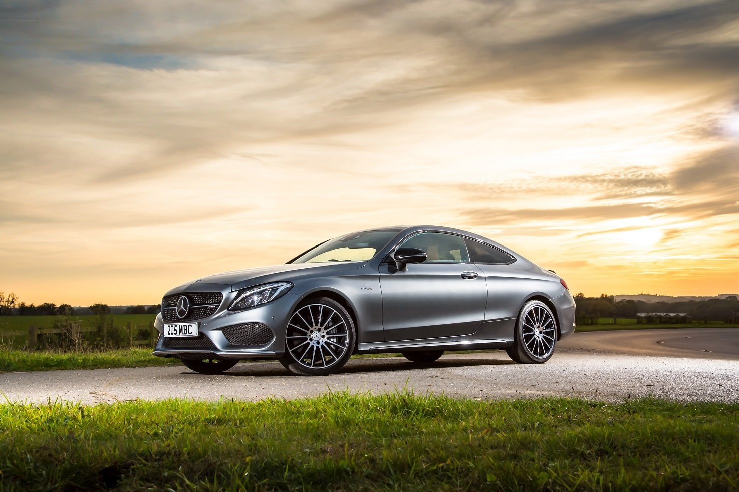 uk-spec, (c205), 2016, c43, cars, mercedes, coupe, 720P, 4matic, amg, HD Wallpaper