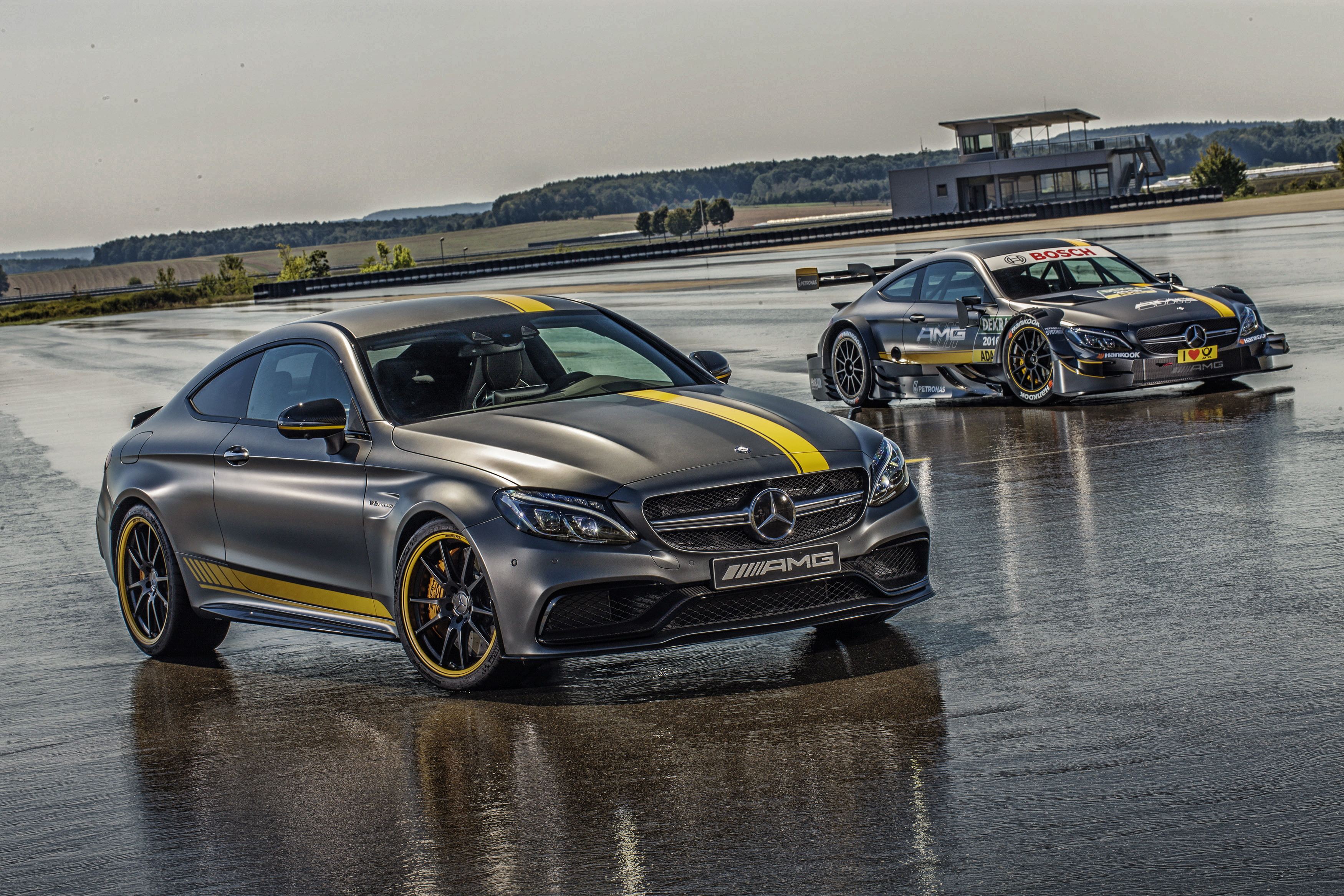 C-Class, C205, 2014, Mercedes, Coupe, AMG, C 63, 2K, Mercedes-Benz, HD Wallpaper