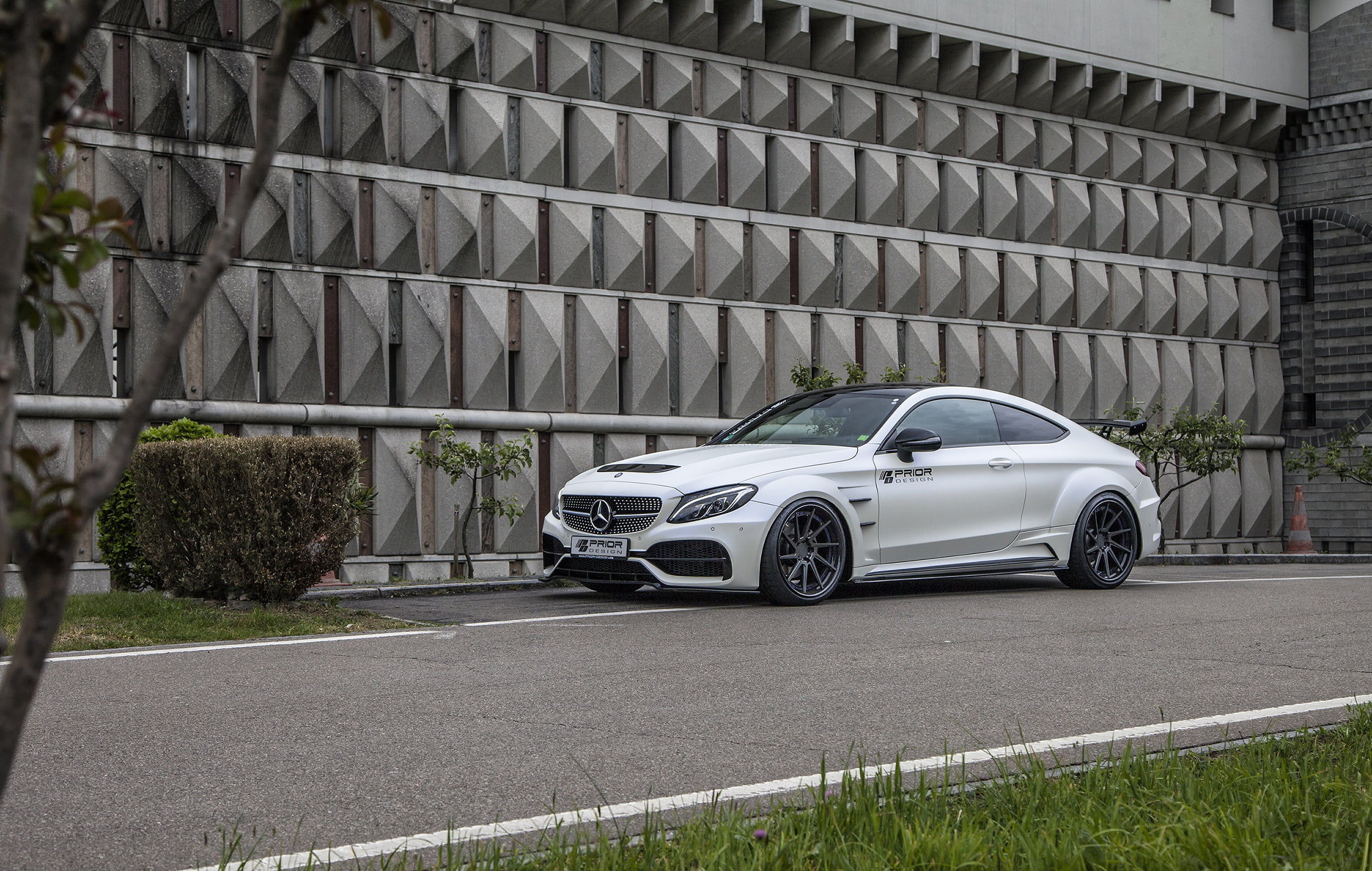 Coupe, 1080P, Mercedes, C-Class, PD65CC, supercar, C205, Mercedes-Benz, AMG, Prior-Design, HD Wallpaper