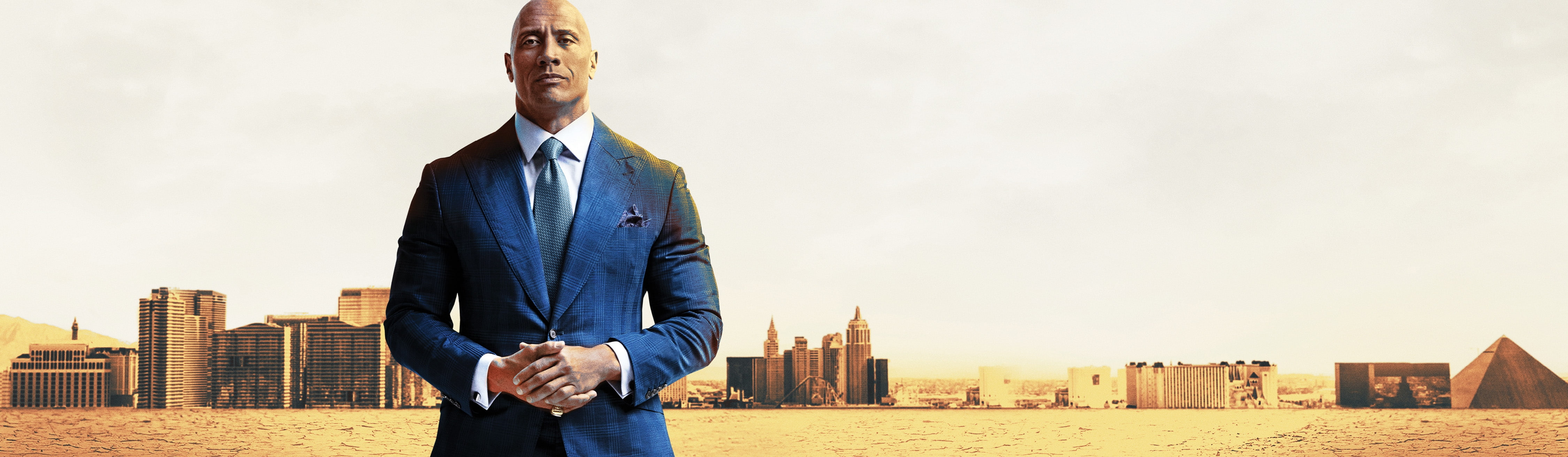 sky, Dwayne Johnson, cityscape, one person, urban skyline, well-dressed, businessman, 2017, adult, building, suit, business, office building exterior, males, HD Wallpaper