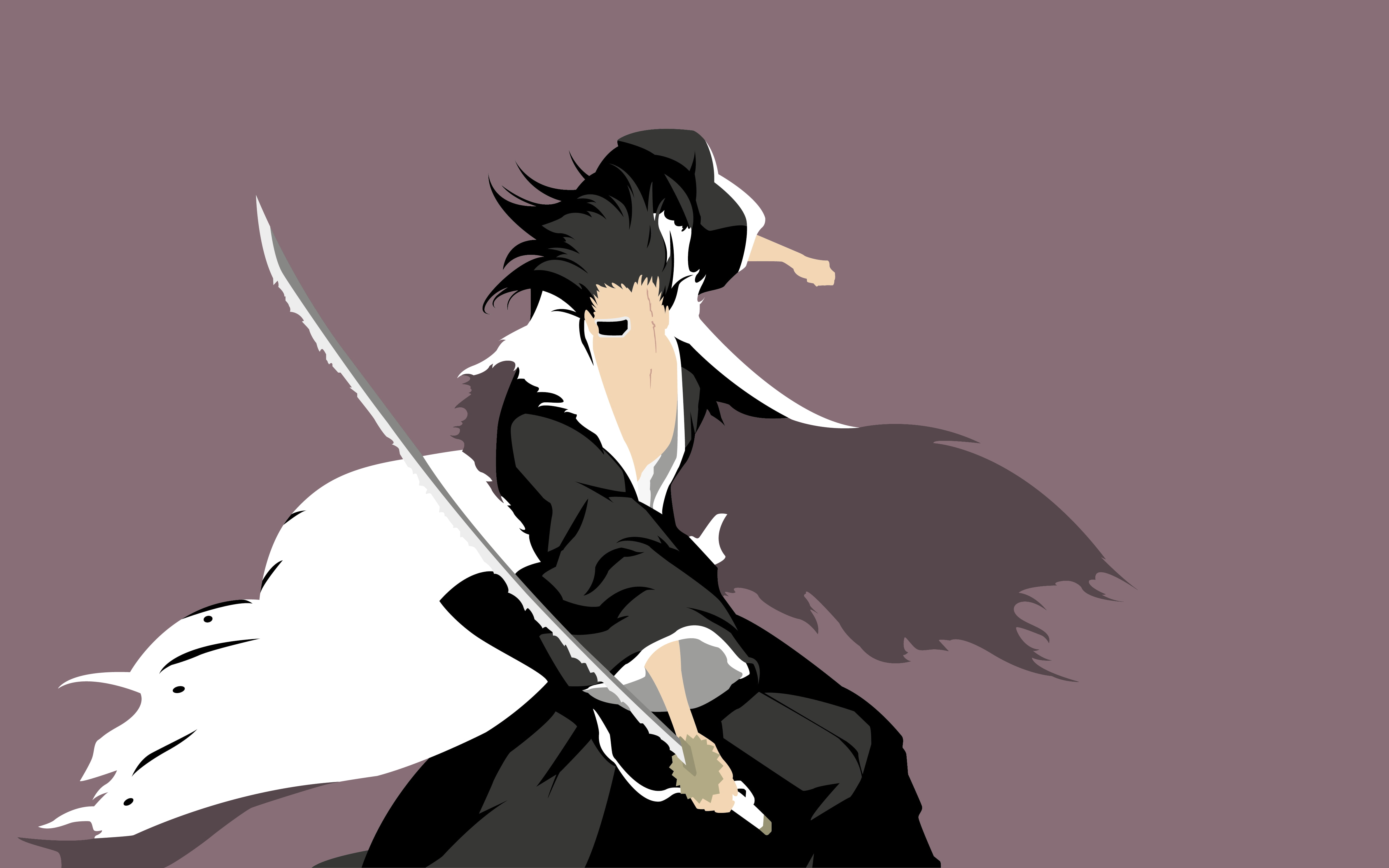 Bleach, 4K, Kenpachi Zaraki, HD Wallpaper