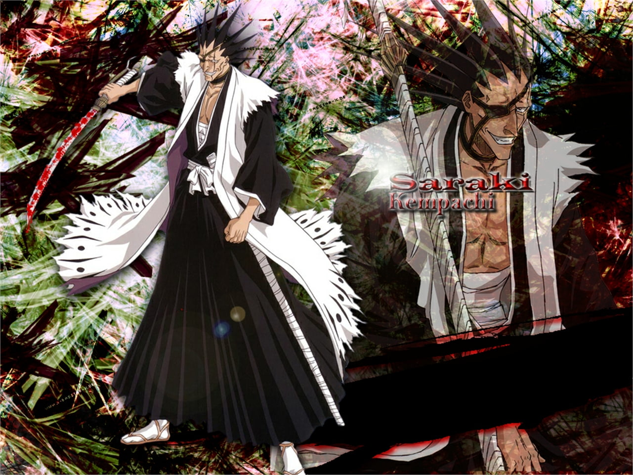Kenpachi Zaraki, Bleach, 720P, HD Wallpaper