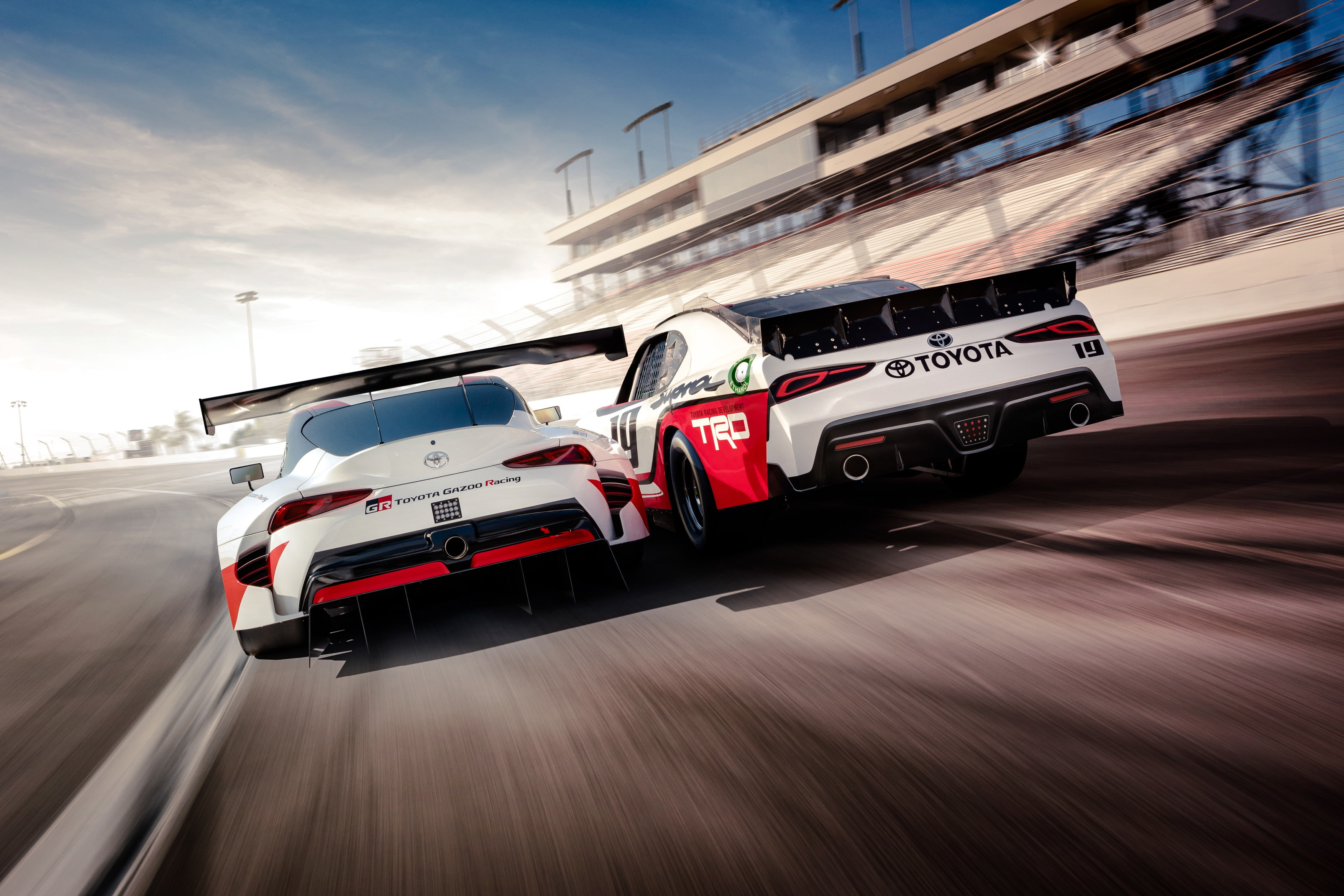 Xfinity, GR Supra Racing Concept, 2018, Supra, Toyota, 2K, HD Wallpaper