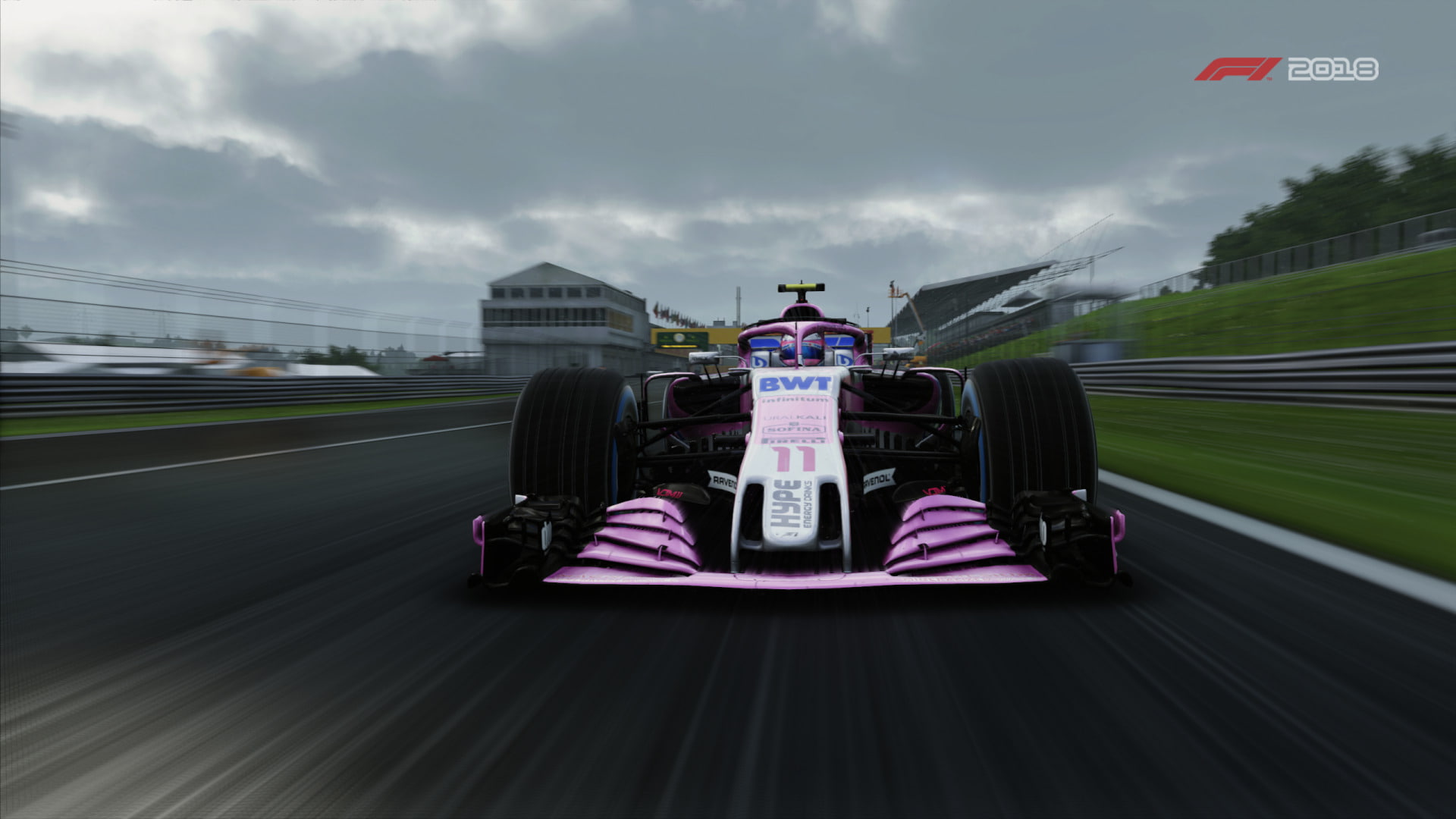 Force India, Force India VJM11, Formula 1, 1080P, Video Game, F1 2018, Vehicle, HD Wallpaper