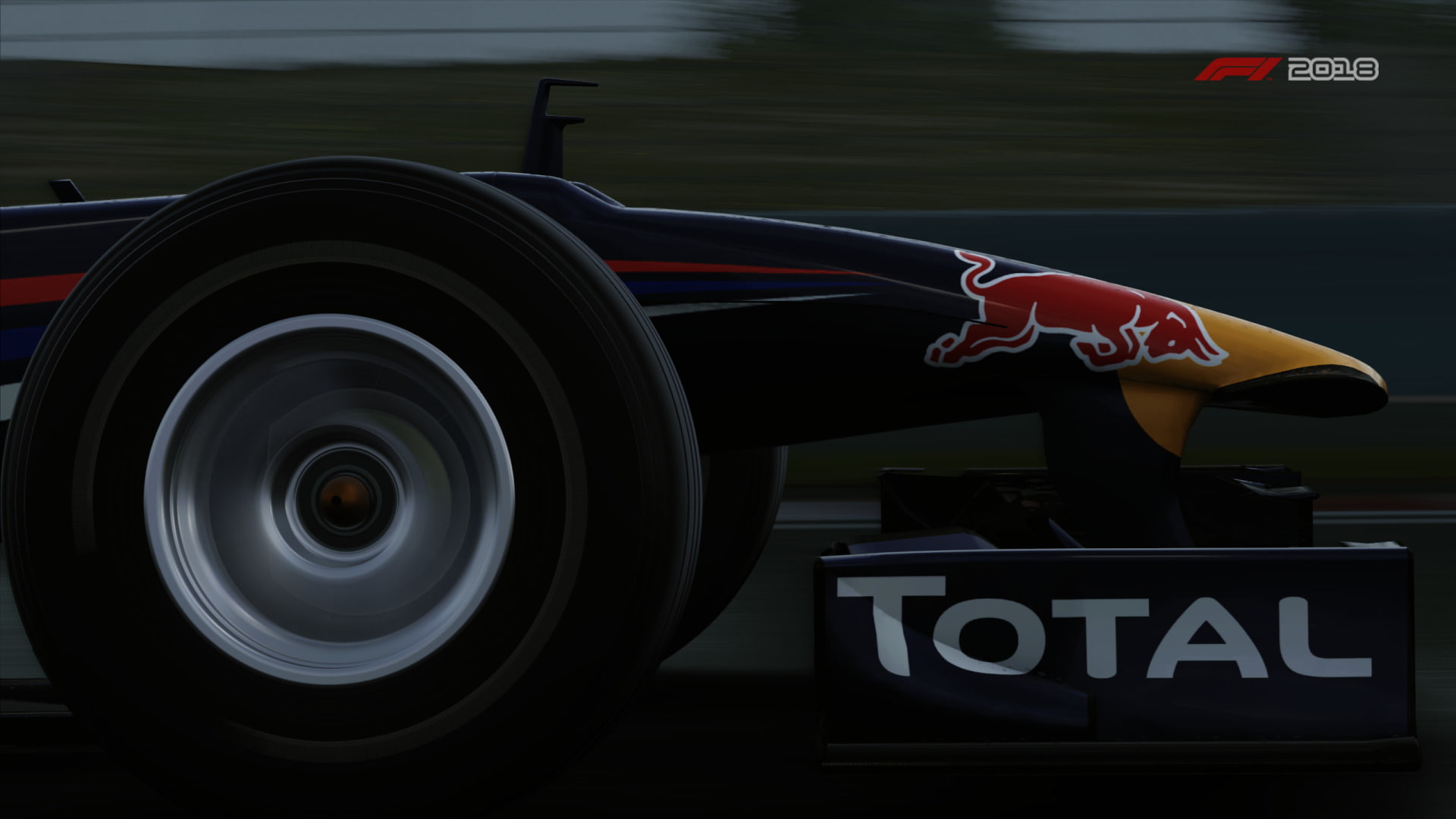 F1 2018, Red Bull, Formula 1, 1080P, Video Game, Vehicle, Red Bull RB6, HD Wallpaper