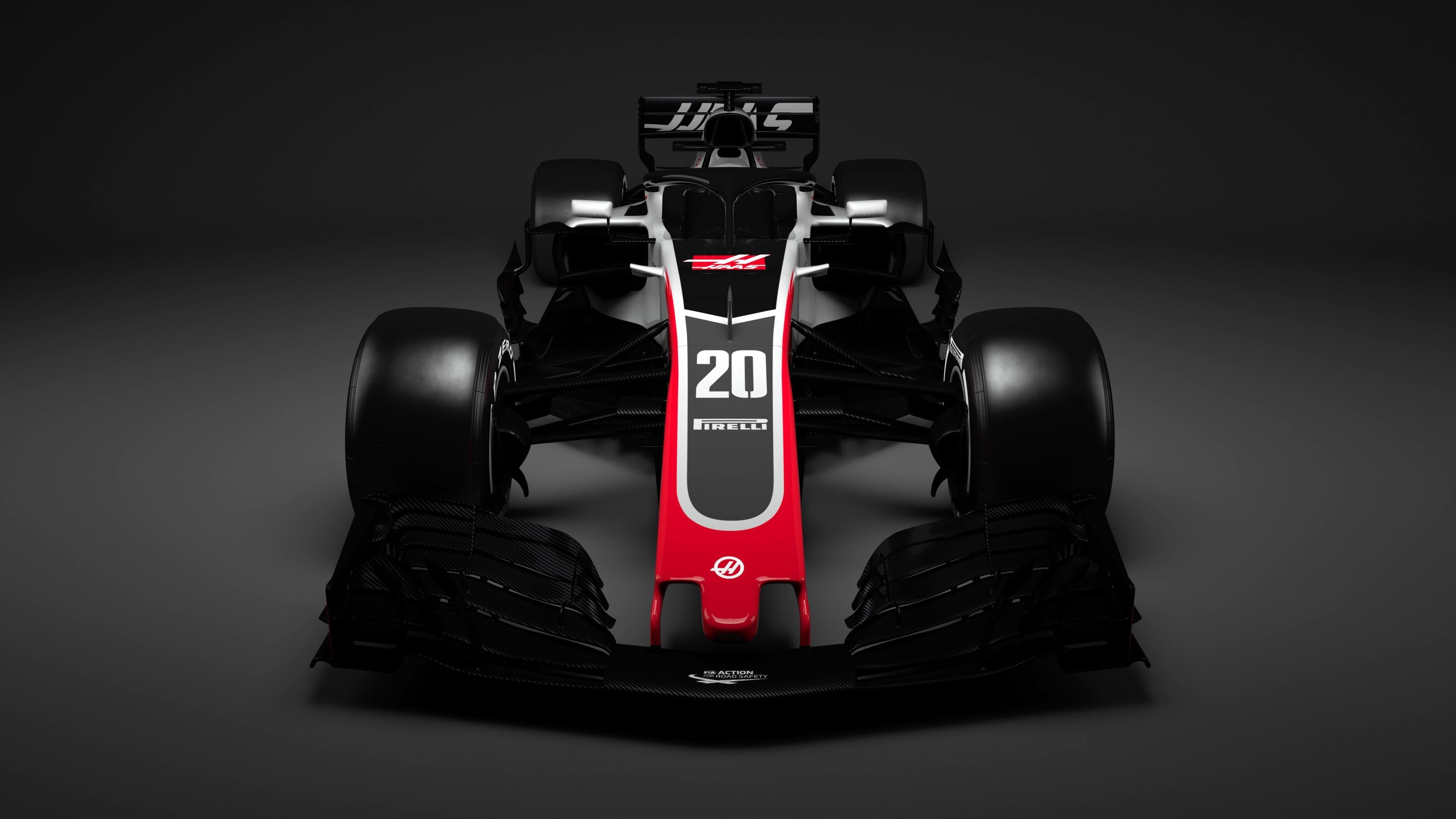 motorsport, sports car, car, technology, formula one car, indoors, race car, black color, red, security, wheel, racing, 4K, motor vehicle, transportation, HD Wallpaper