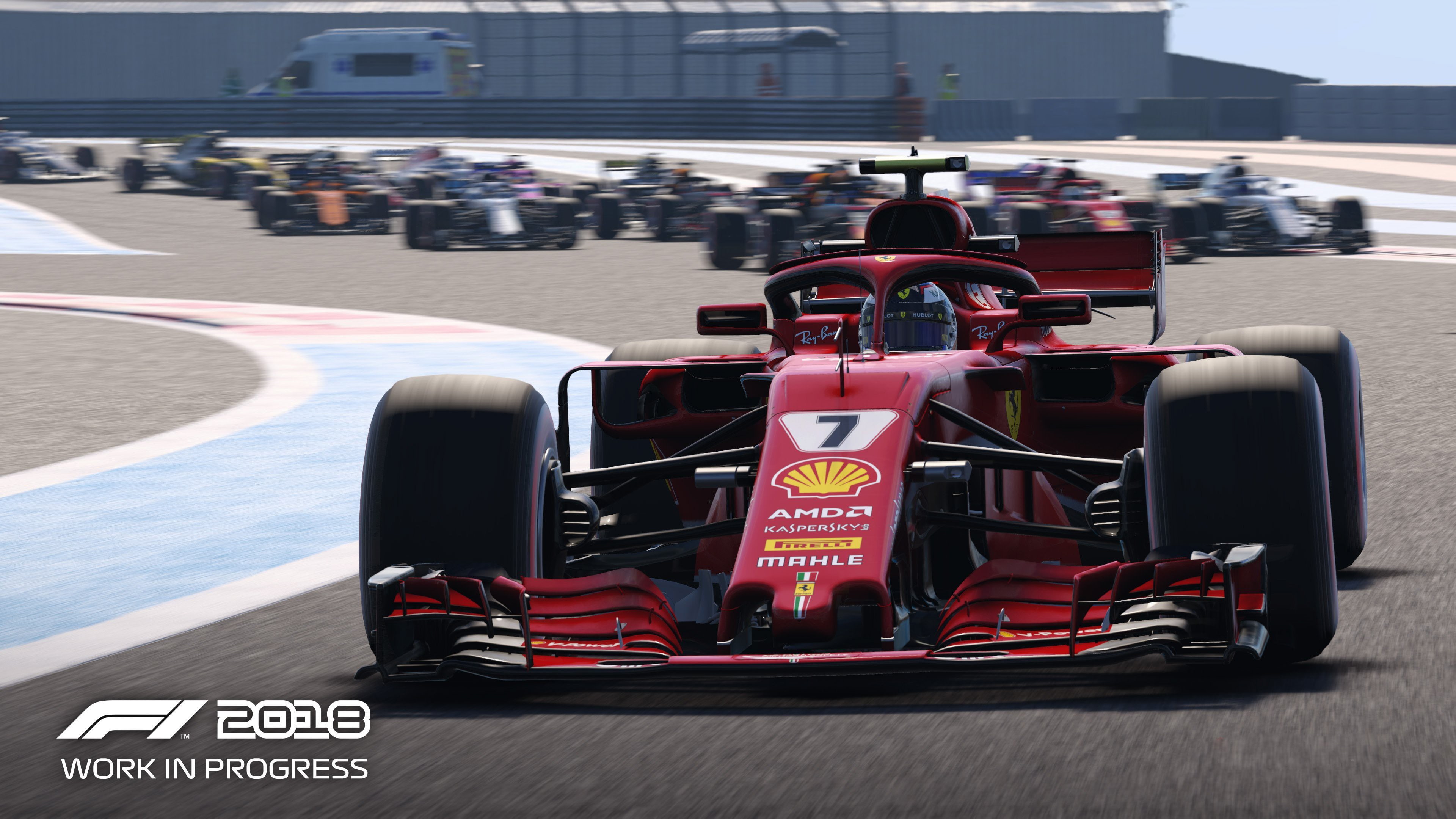 4K, F1 2018, 4K, screenshot, HD Wallpaper