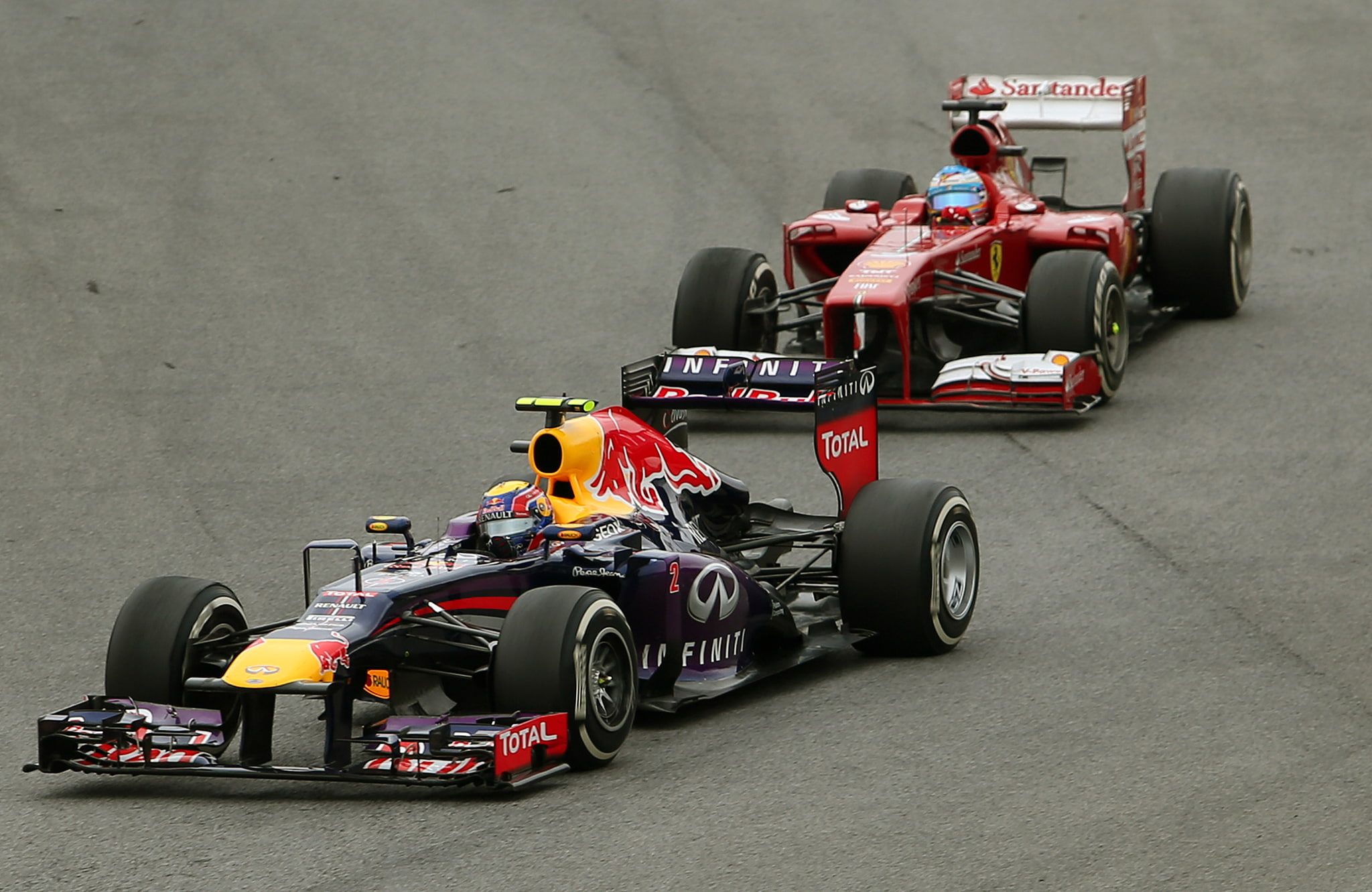 Motorsport, race, 1080P, formula 1, Ferrari, Red Bull Racing, HD Wallpaper
