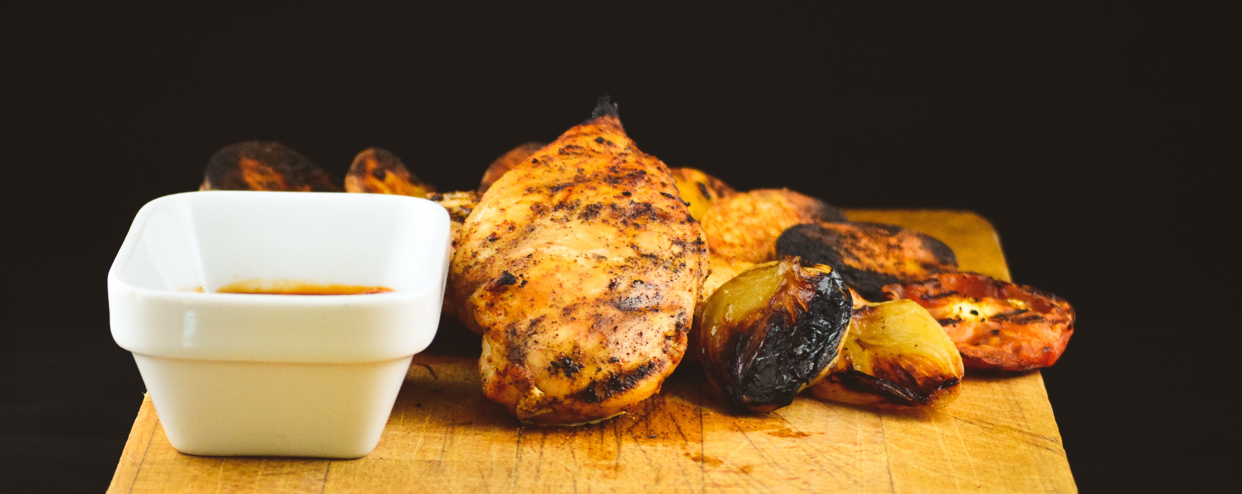 meat, fine, indulgence, ready-to-eat, kitchen, group of objects, healthy eating, wellbeing, indoors, still life, studio shot, roasted, food, chicken, no people, HD Wallpaper