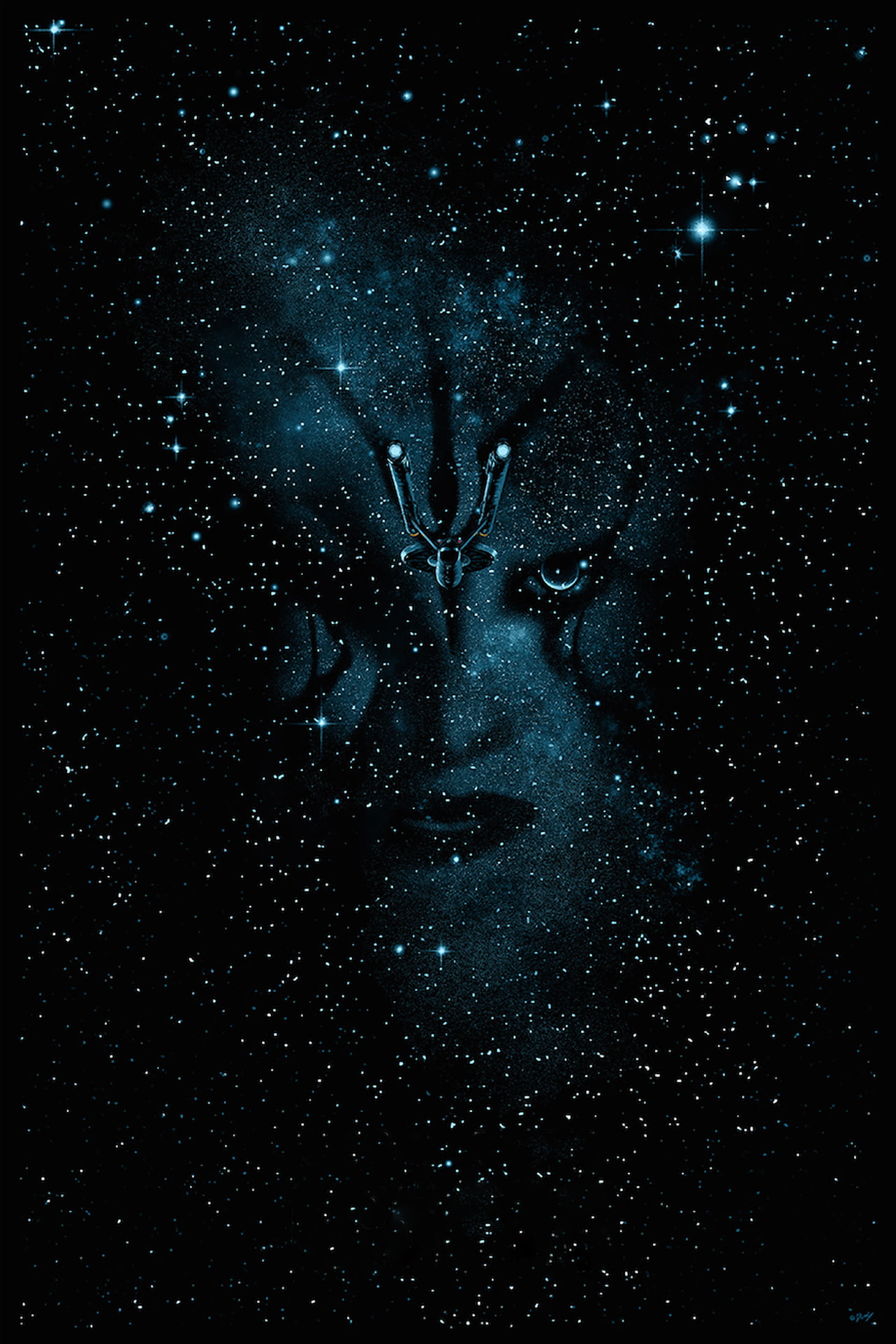 constellation, star - space, beauty in nature, space, blue, astronomy, dark, outdoors, backgrounds, sky, night, 1080P, galaxy, black background, portrait display, Phone HD Wallpaper