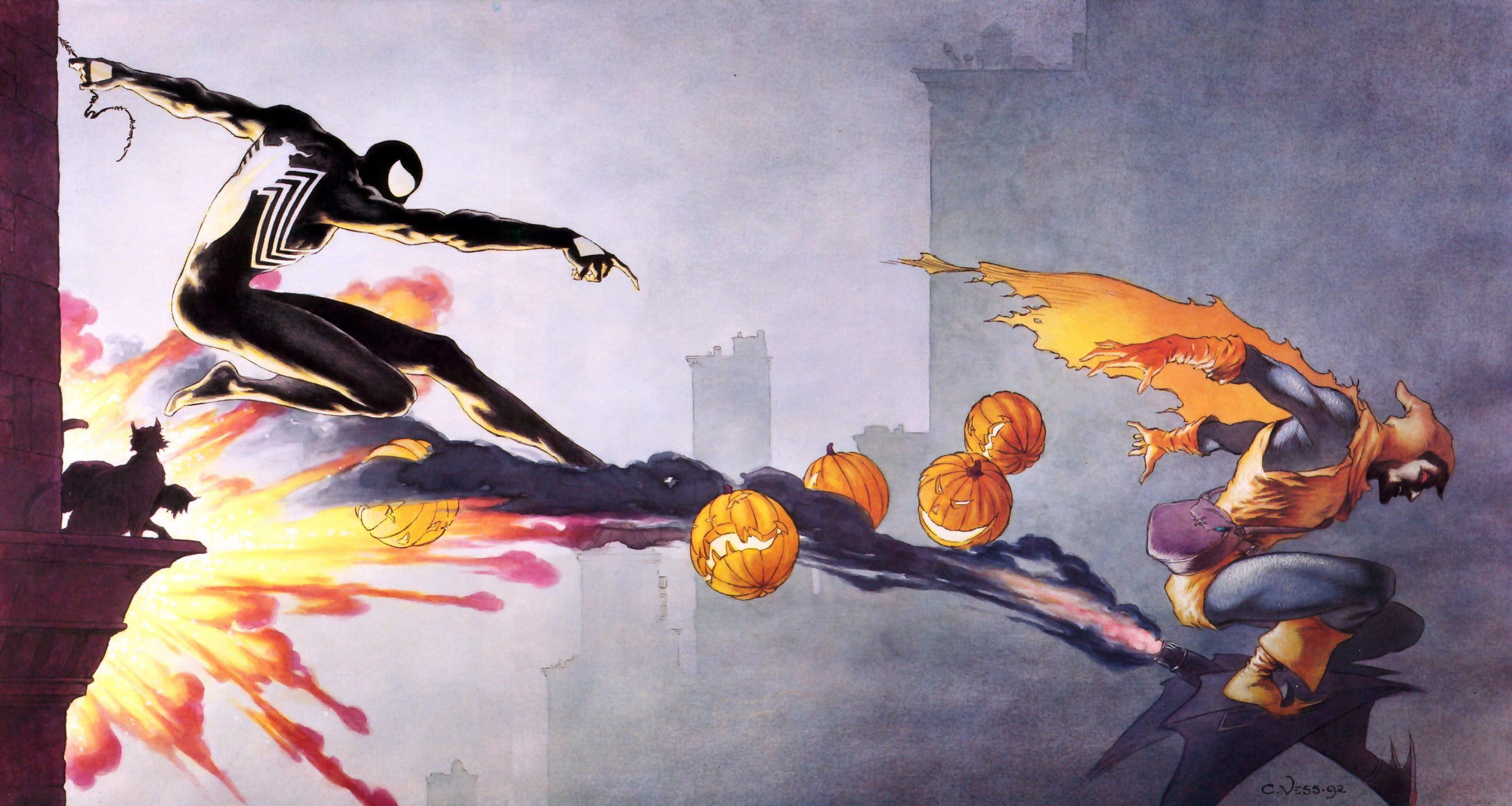 Spider-Man, 2K, Marvel Comics, Hobgoblin, HD Wallpaper