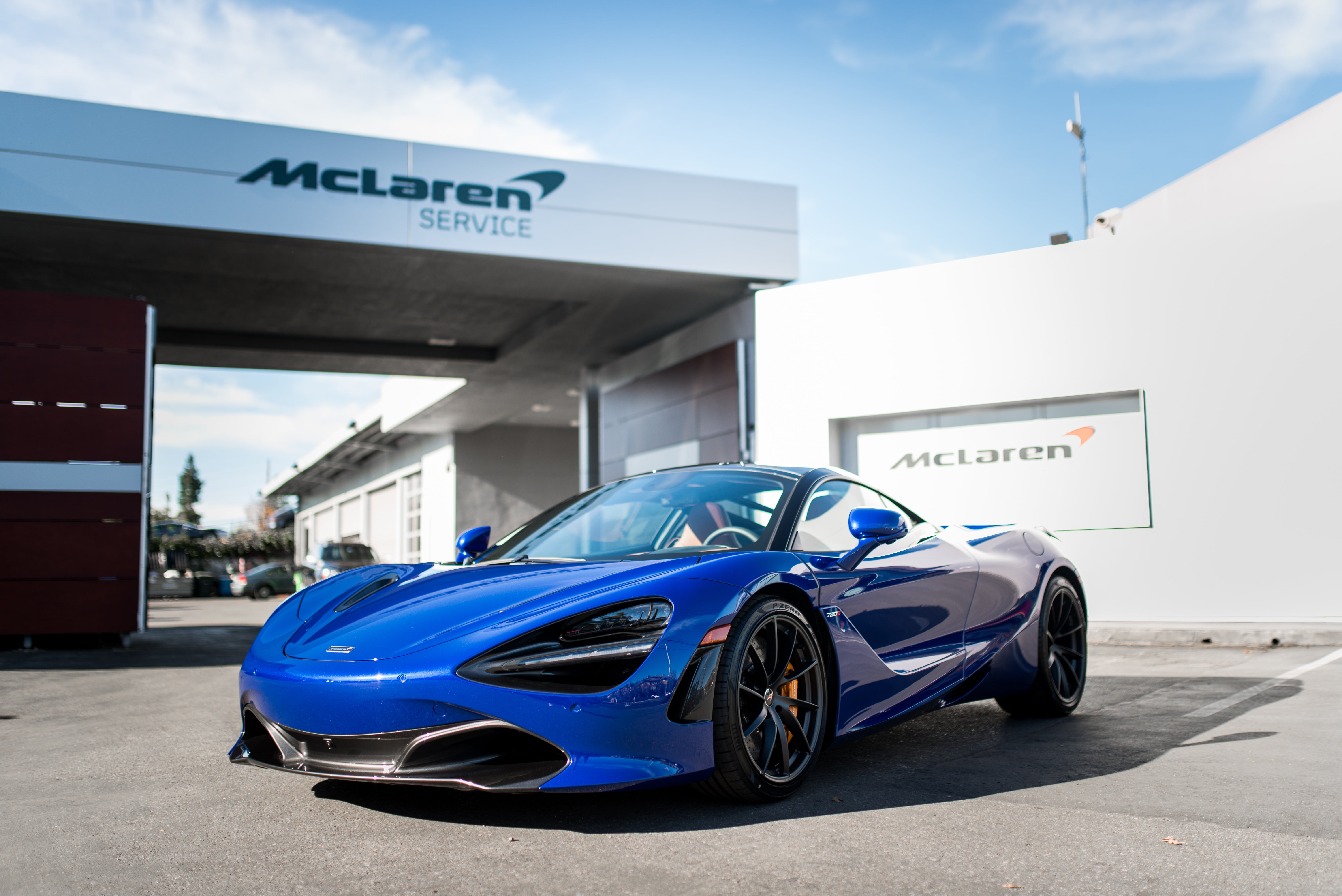 Aurora, 5K, 720s, Blue, McLaren, HD Wallpaper