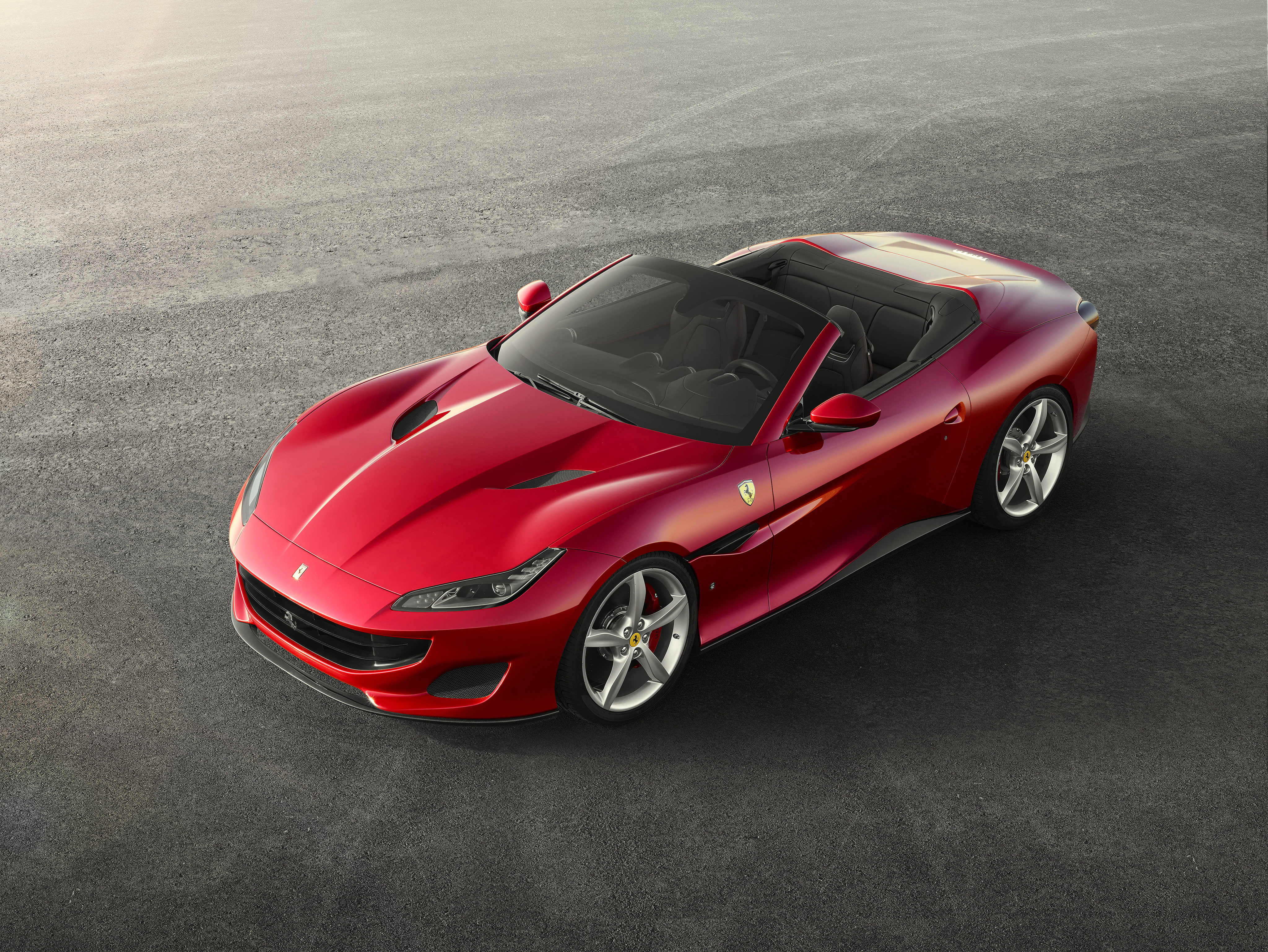 4K, Ferrari Portofino, 2018, 4K, HD Wallpaper