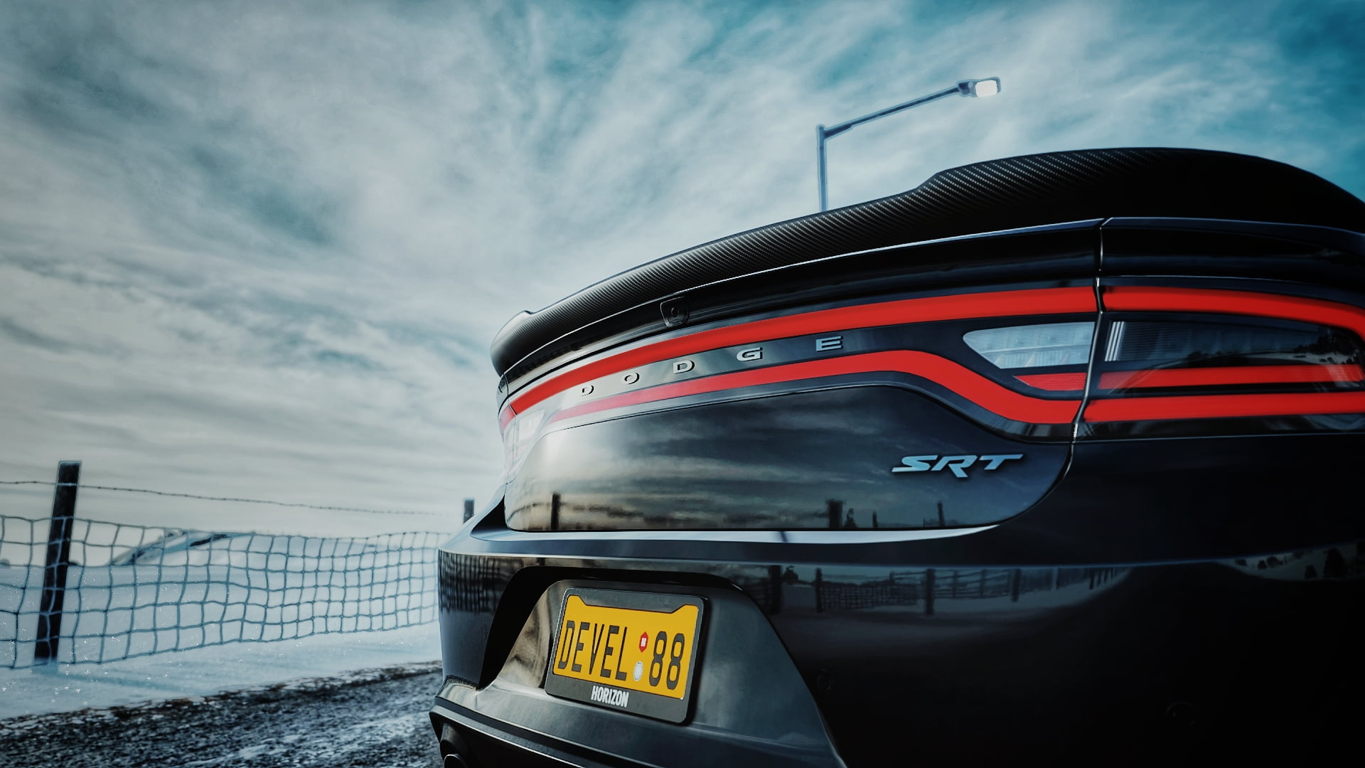 1080P, Dodge, SRT, car, Forza Horizon 4, Dodge Charger SRT Hellcat, Fortune Island, hellcat, Brembo, HD Wallpaper