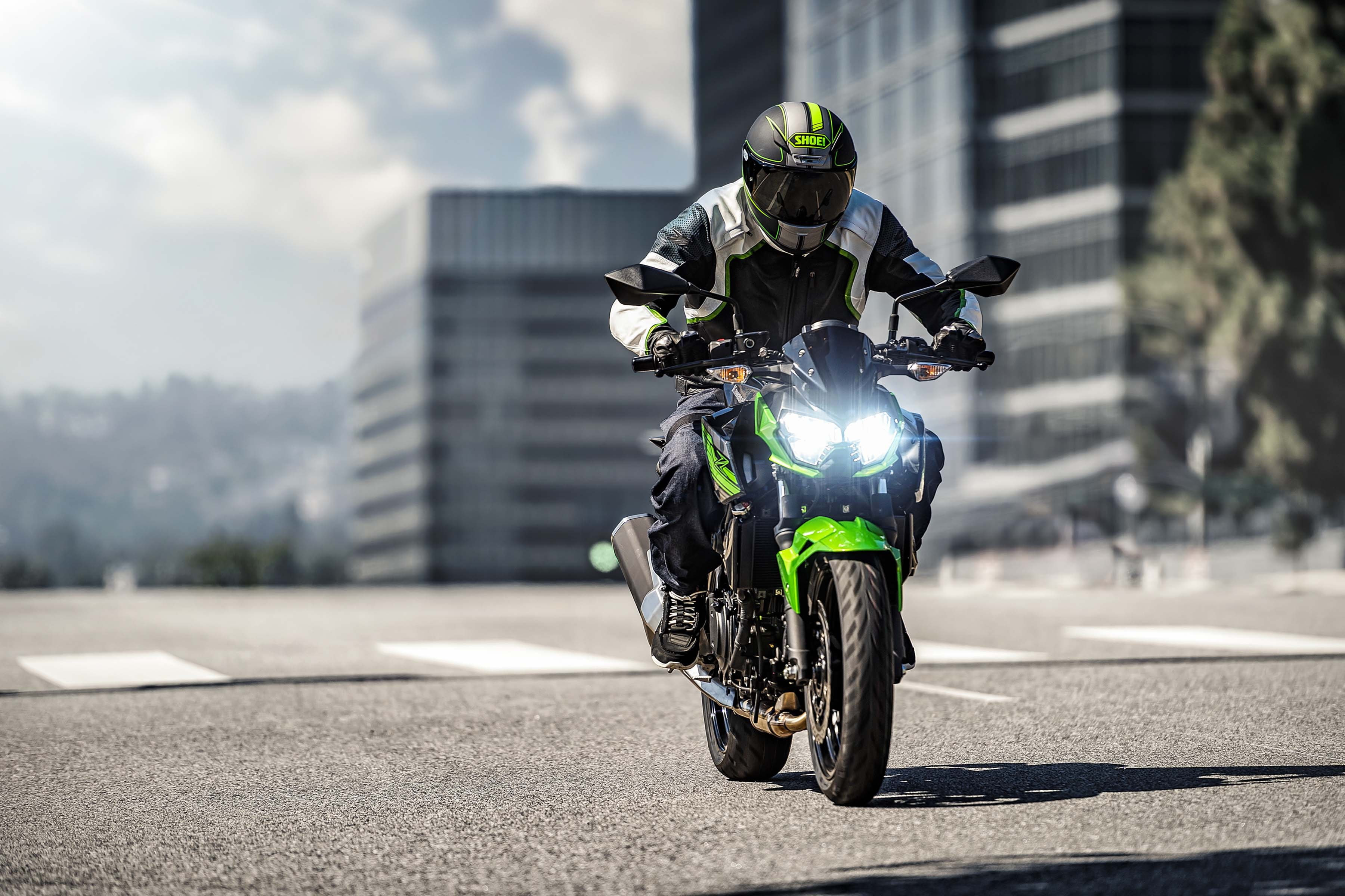 2019, EICMA 2018, 2K, Kawasaki Z400, HD Wallpaper