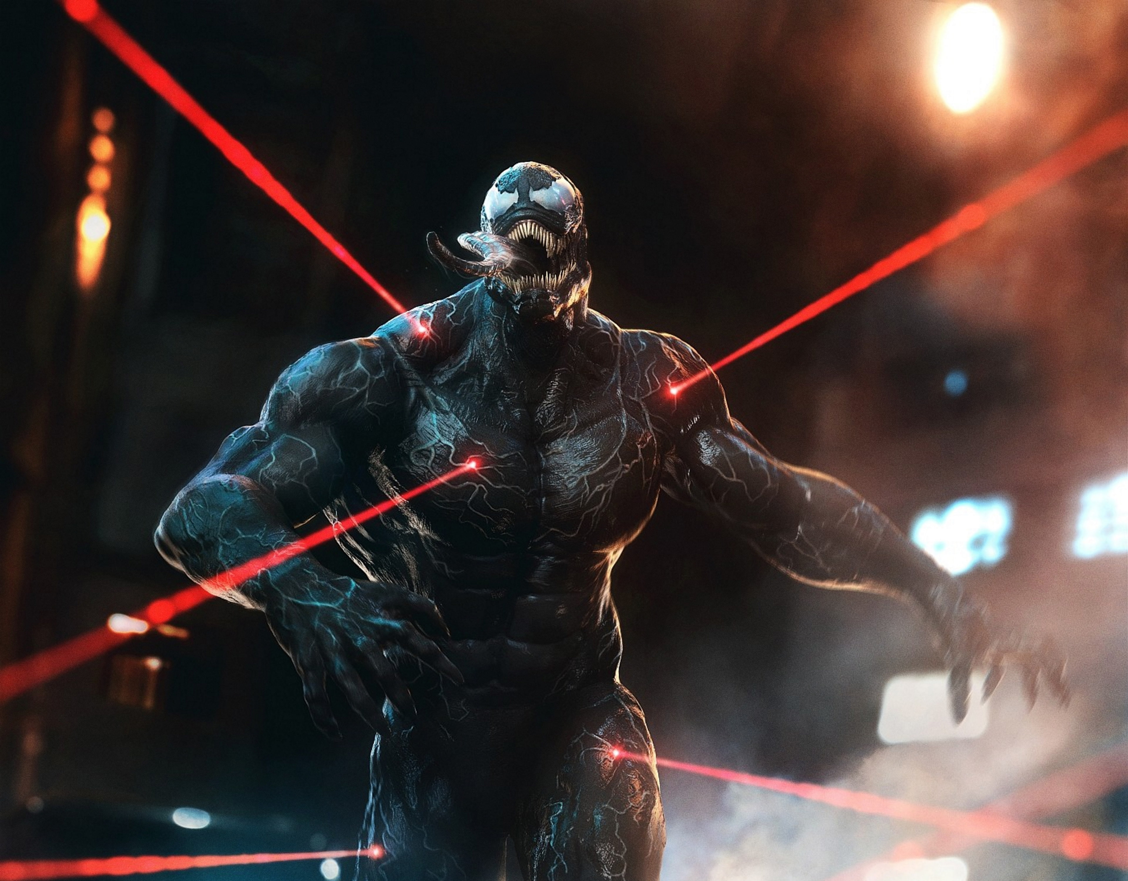4K, movie, venom, HD Wallpaper