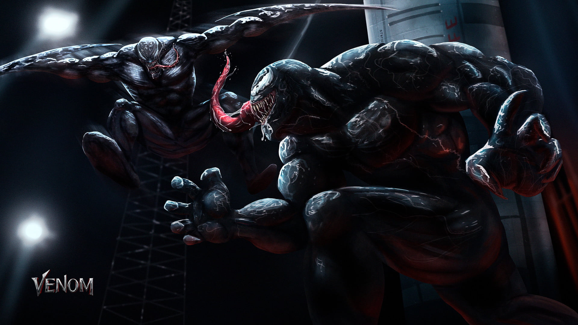 1080P, Venom, Riot (Marvel Comics), Movie, HD Wallpaper