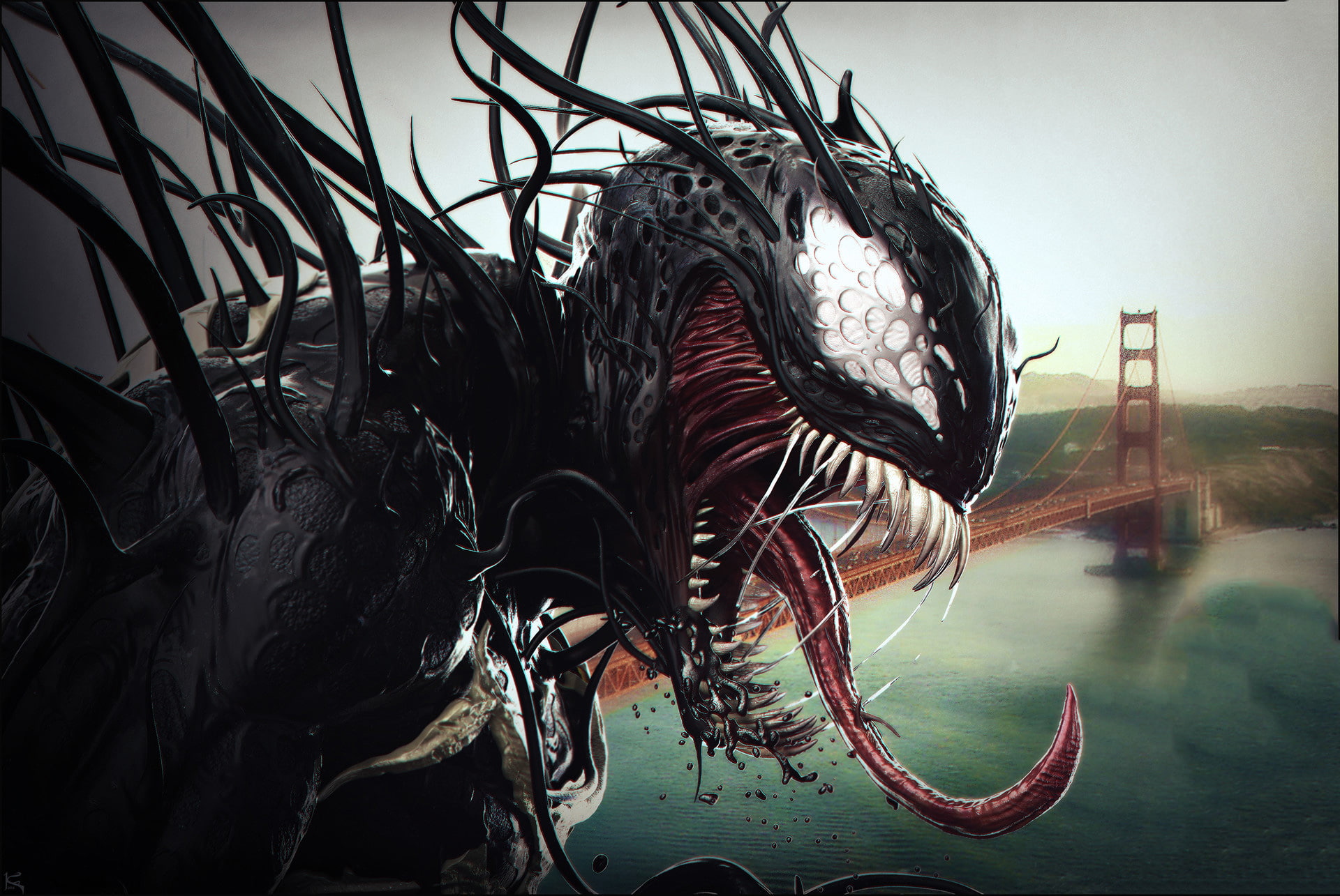 Venom, Movie, 1080P, HD Wallpaper