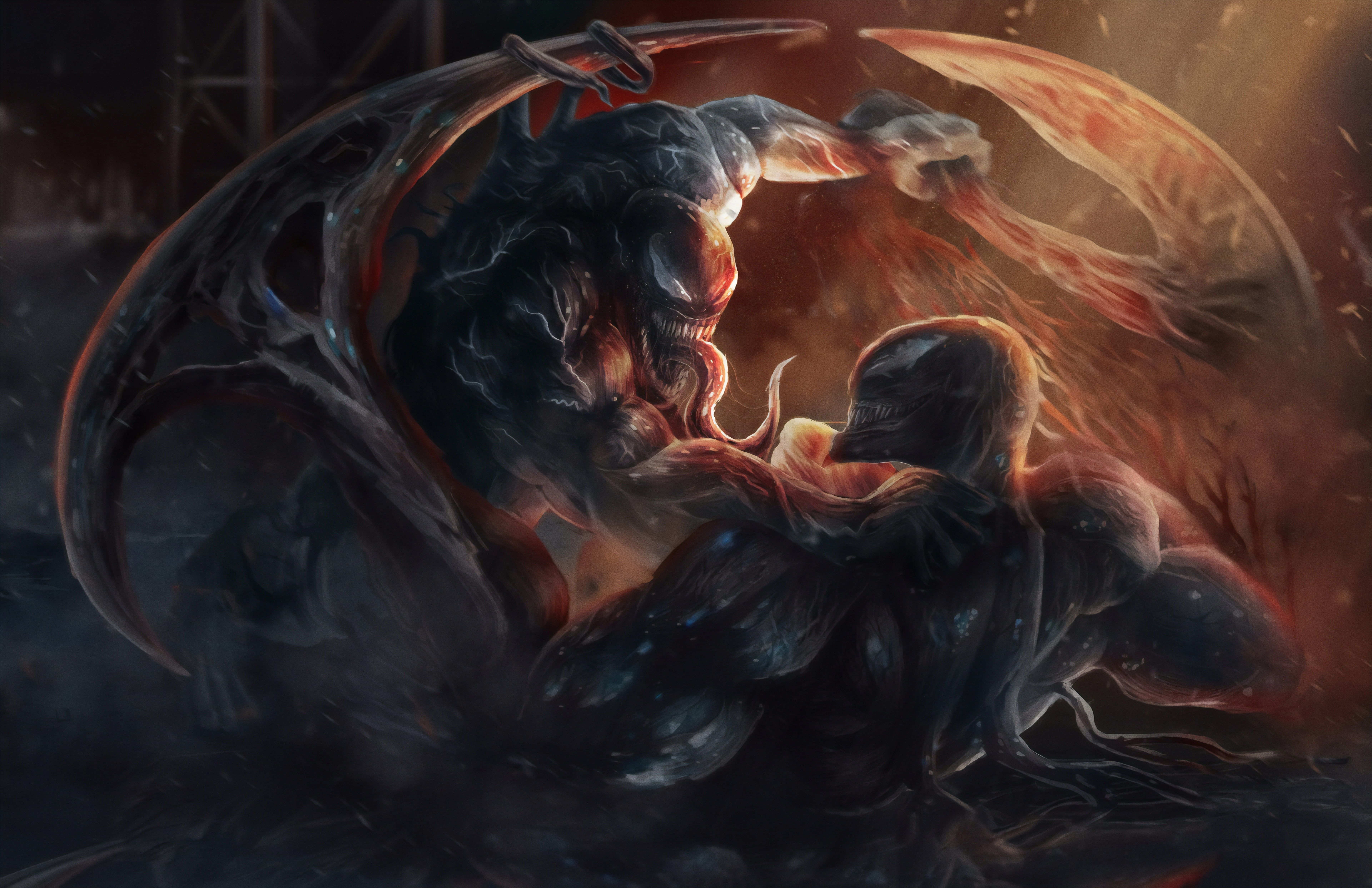 8K, Riot (Marvel Comics), Venom, Movie, HD Wallpaper