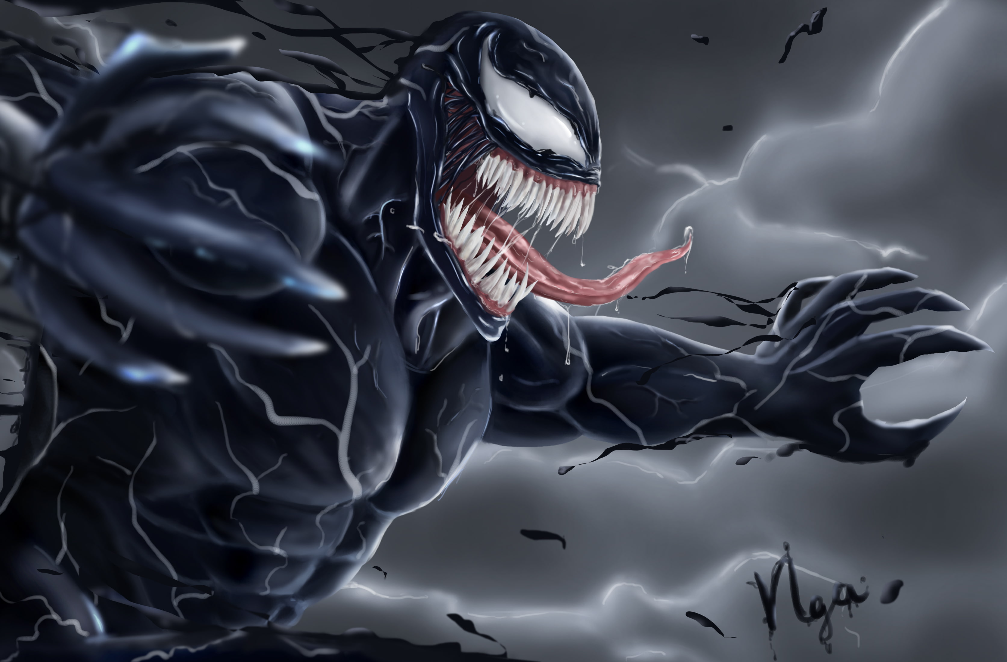 2K, Movie, Venom, HD Wallpaper