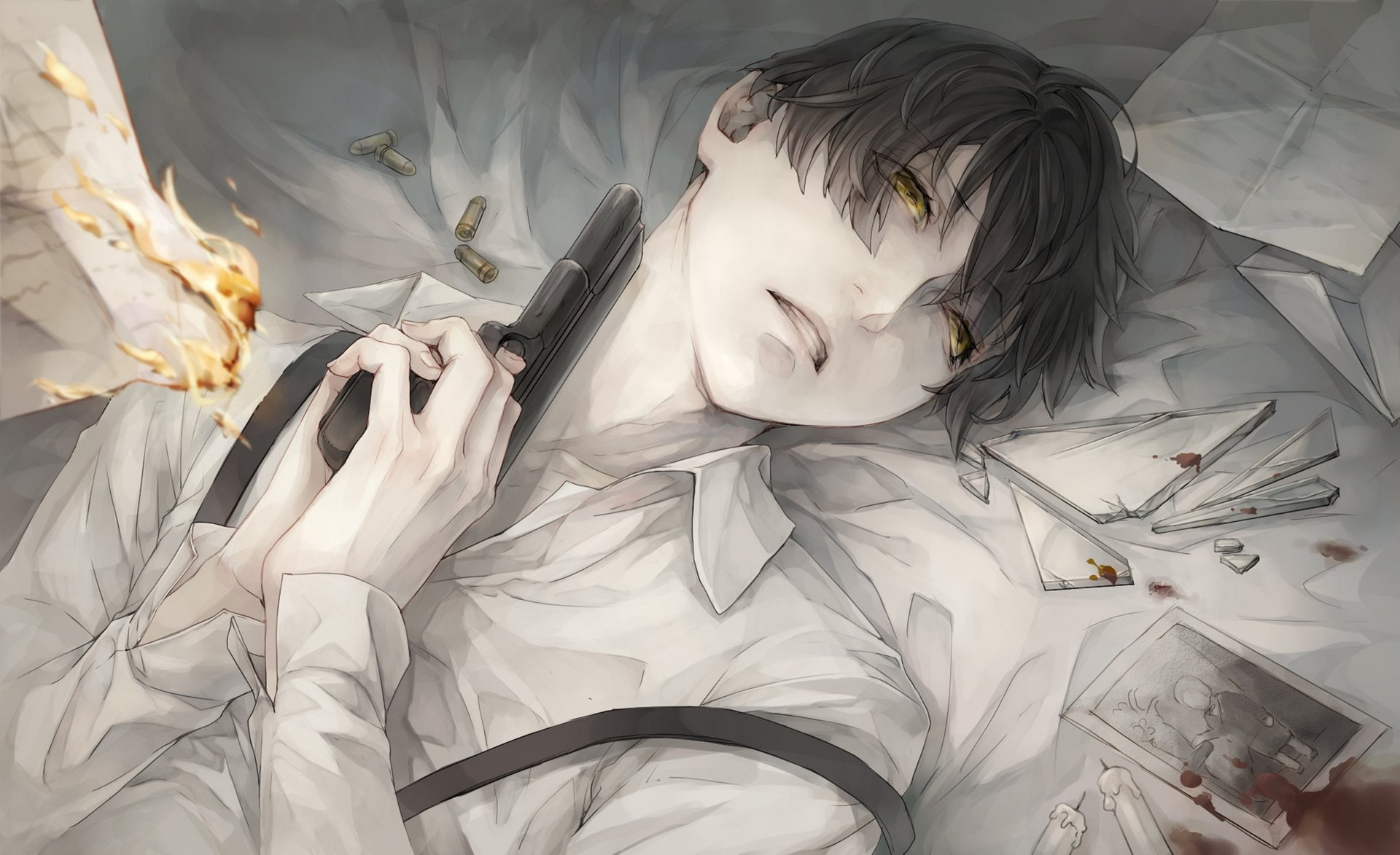 1080P, Anime, 91 Days, HD Wallpaper