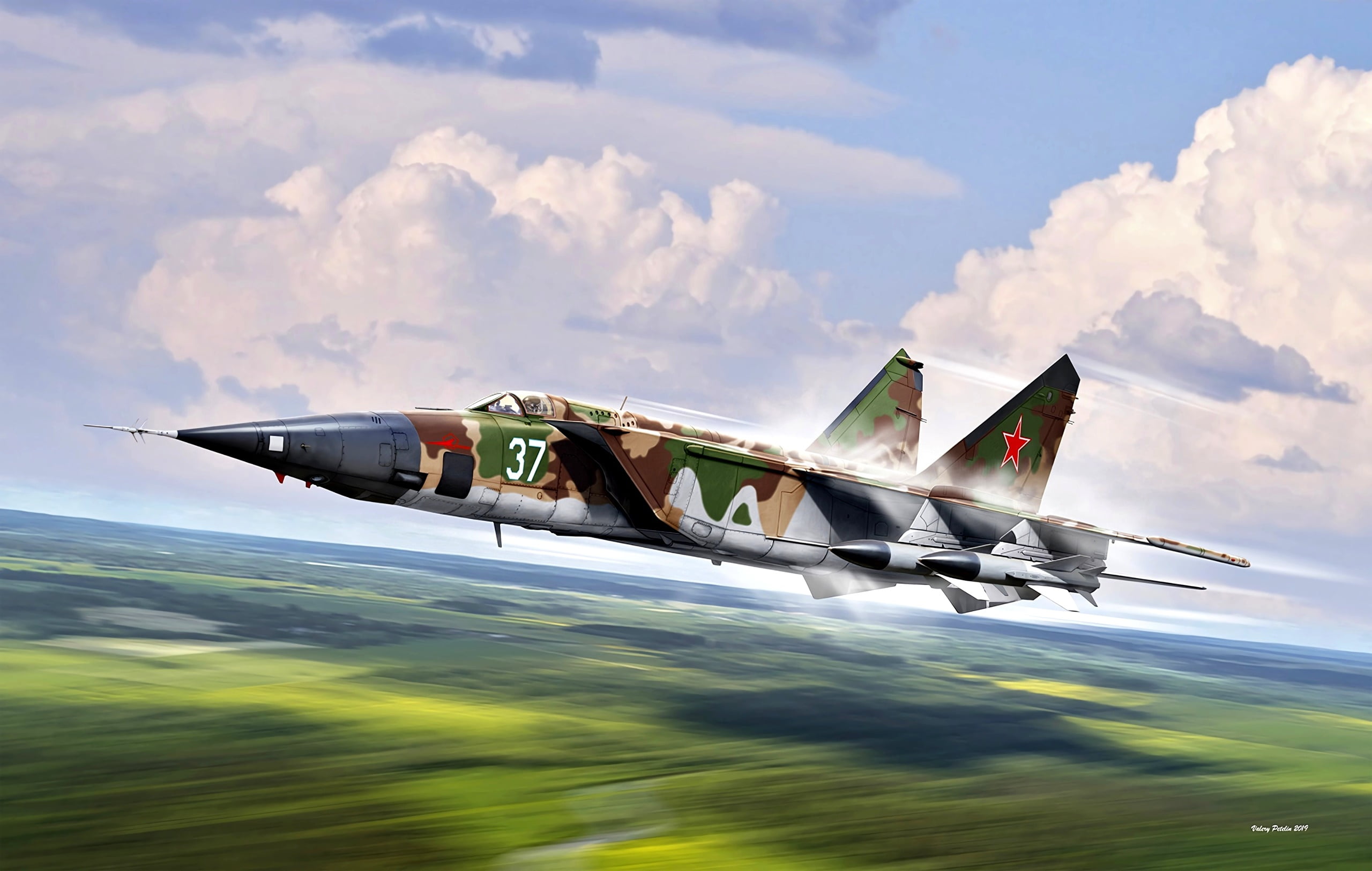 2019 (Year), Mig-25, military, aircraft, military aircraft, 2K, vehicle, HD Wallpaper