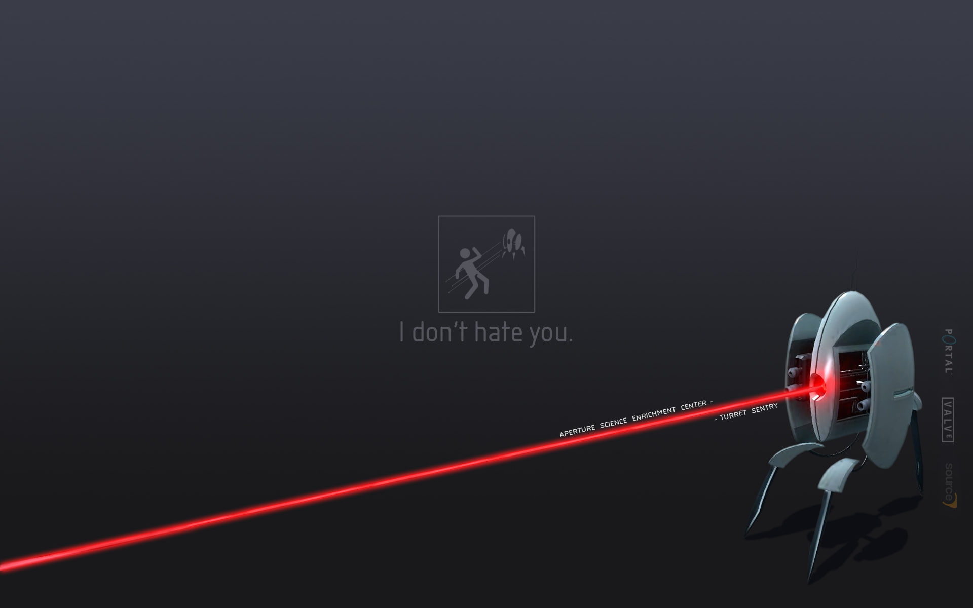 sentry, portal, video games, hd, 1080P, HD Wallpaper