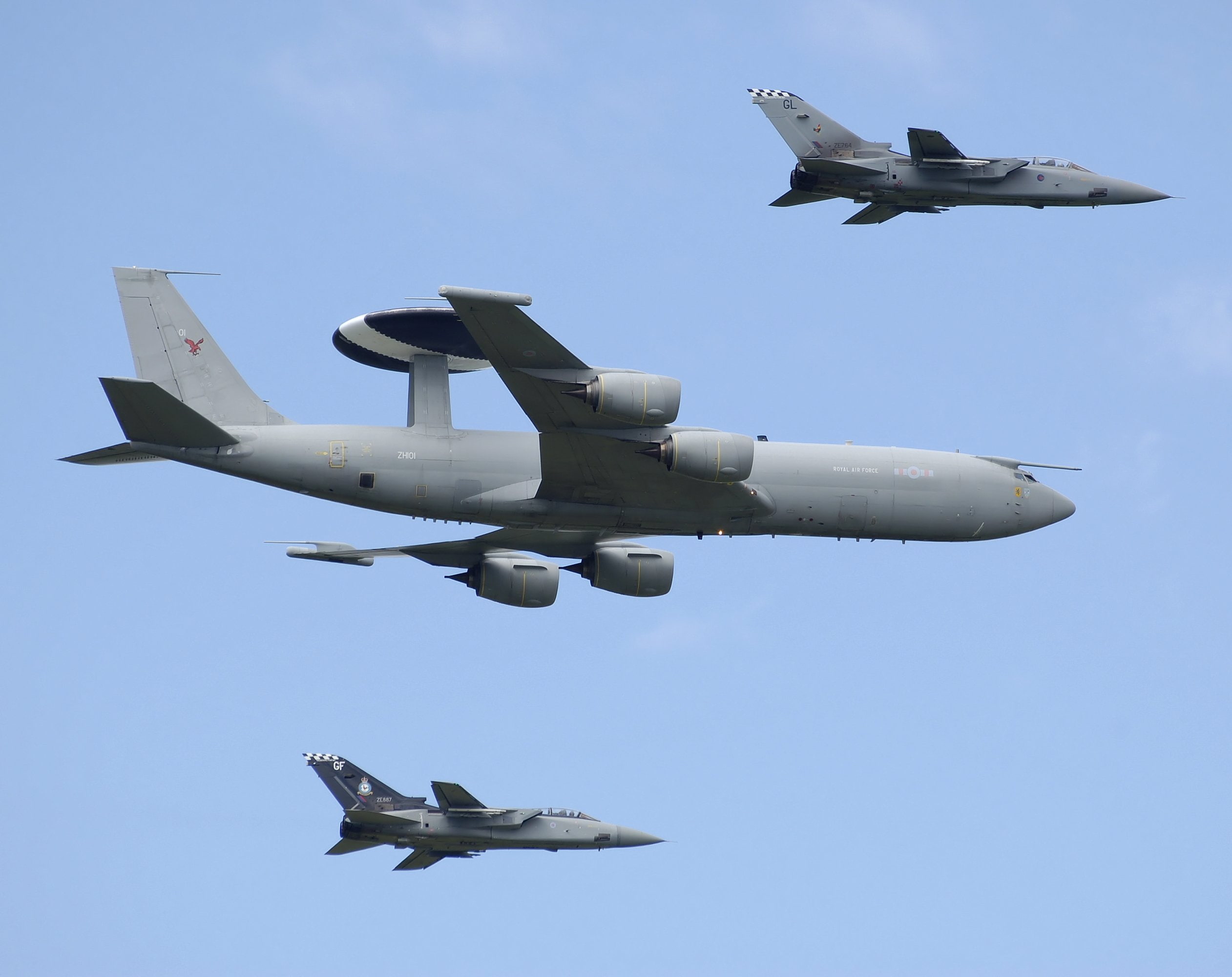 1080P, awacs, aircrafts, military, 1977, e 3, radar, boeing, us air force, sentry, HD Wallpaper