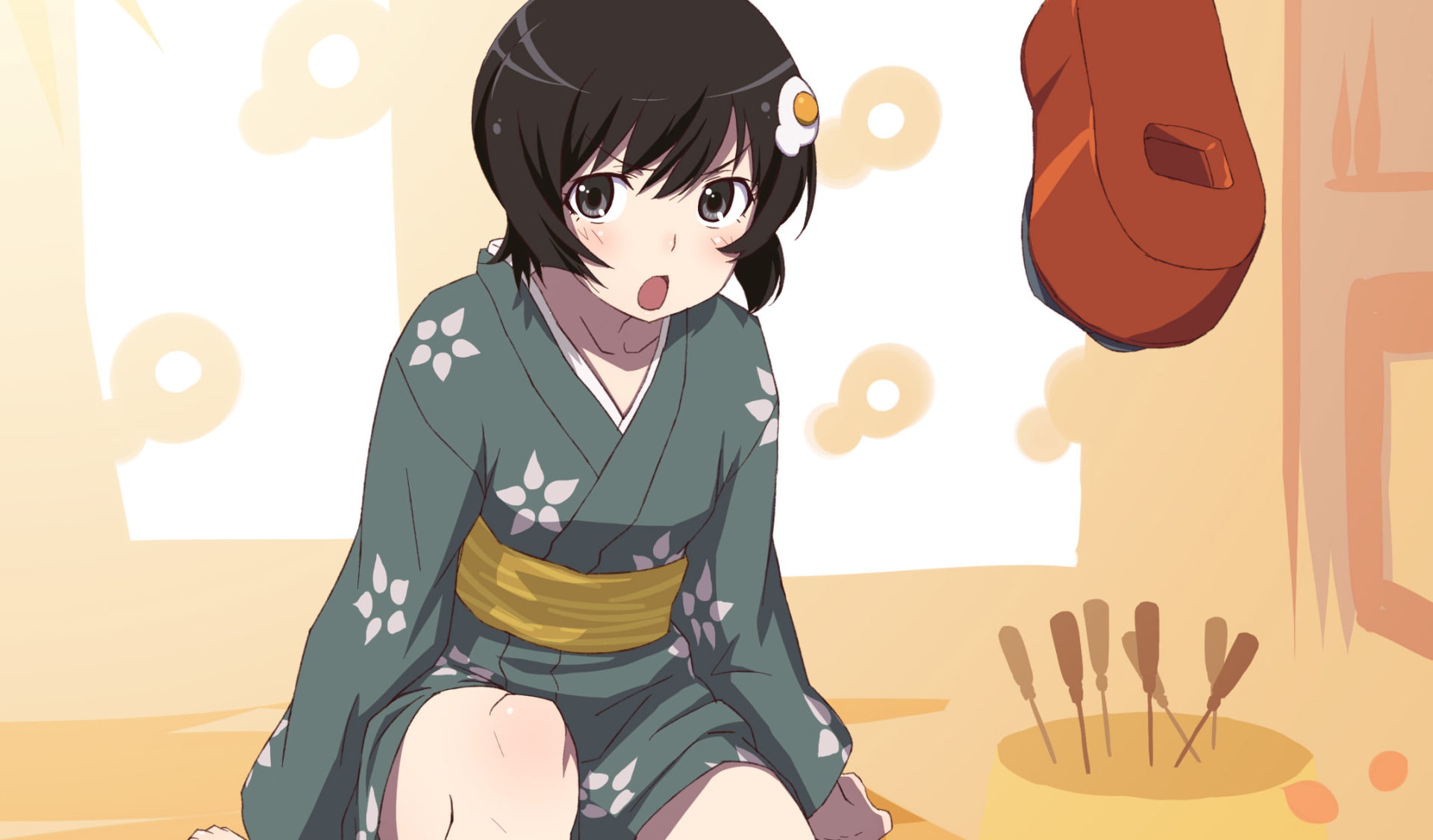 Monogatari (Series), Bakemonogatari, 1080P, Anime, Tsukihi Araragi, HD Wallpaper