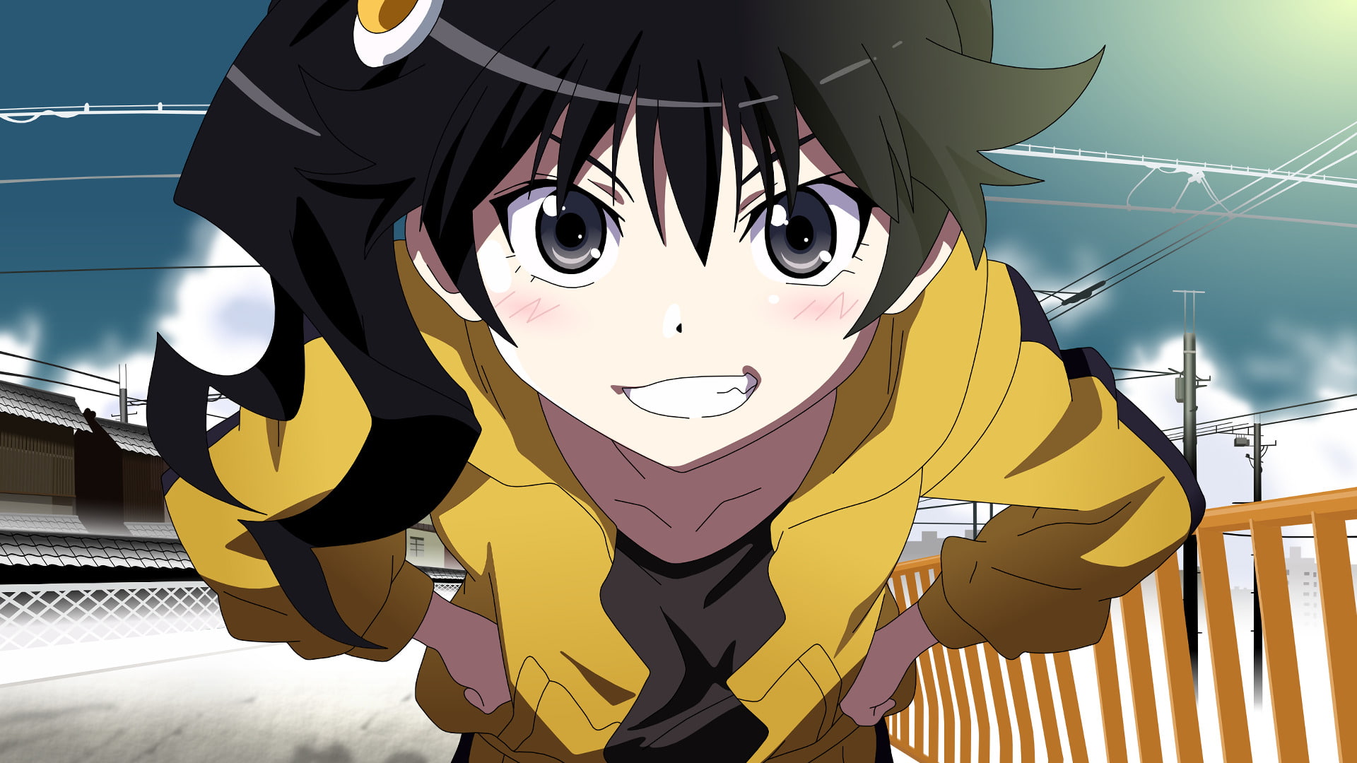 1080P, Anime, Karen Araragi, Monogatari (Series), HD Wallpaper