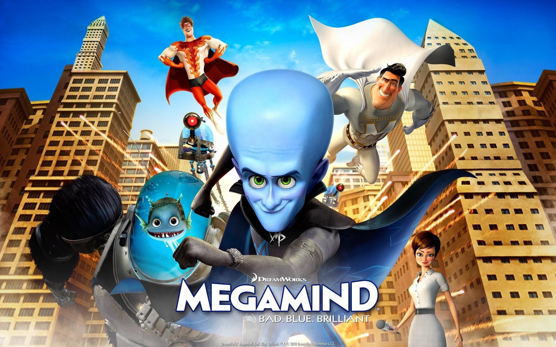 1080P, Megamind, HD Wallpaper