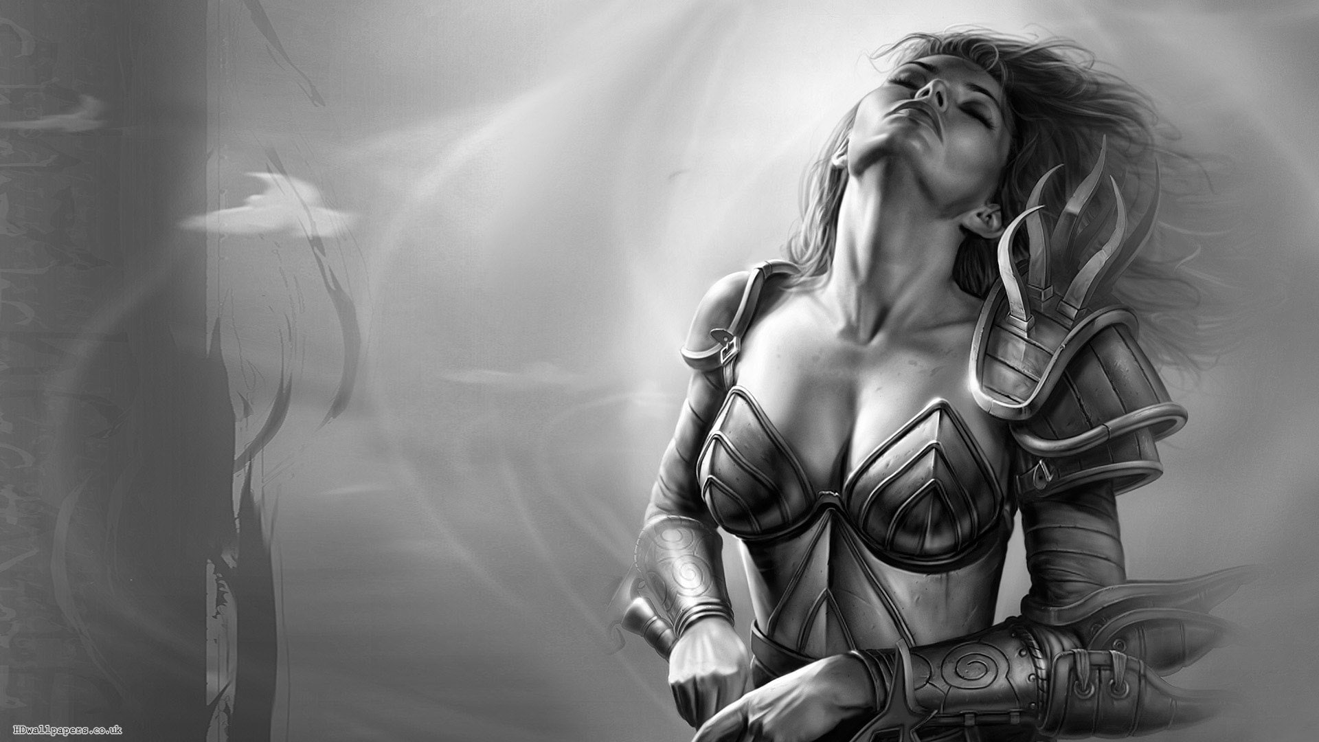 1080P, aribeth, fantasy, art, nights, neverwinter, HD Wallpaper