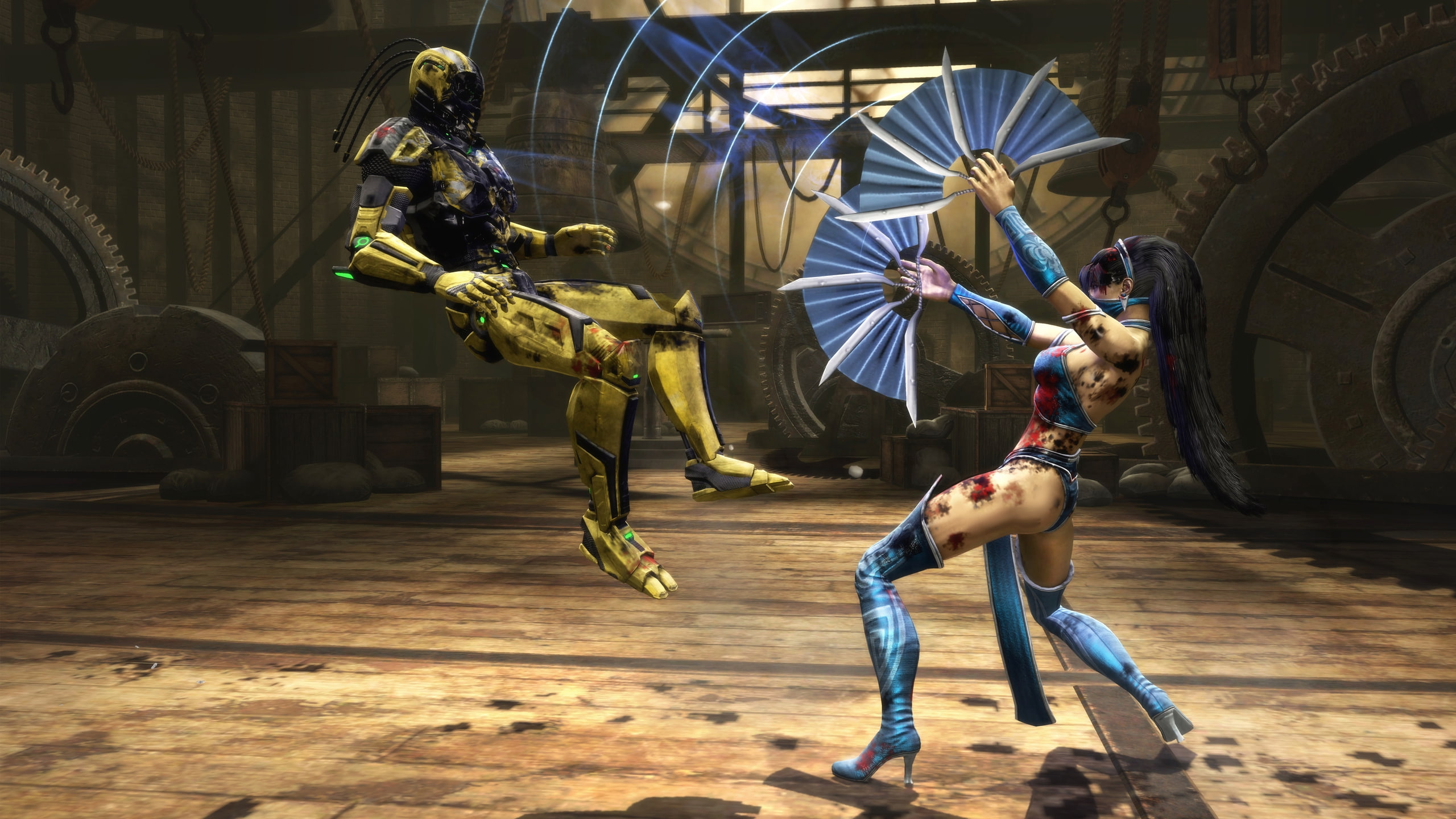 hd, video, kombat, 2K, kitana, art, 9, games, Cyrax, mortal, HD Wallpaper