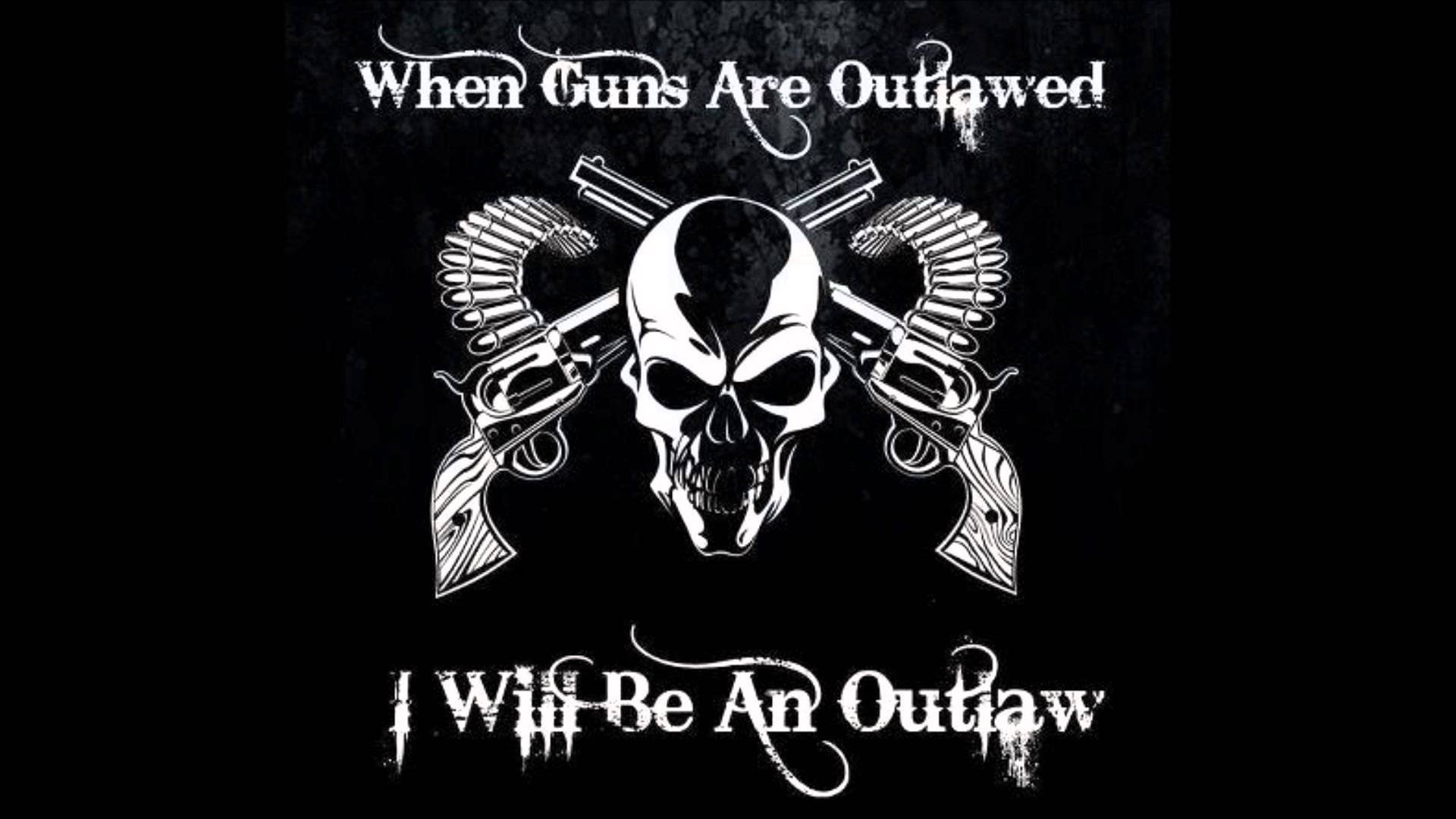 heavy, weapon, skull, gun, dark, metal, hippie, coalition, 1080P, poster, southern, grove, dirt, texas, HD Wallpaper