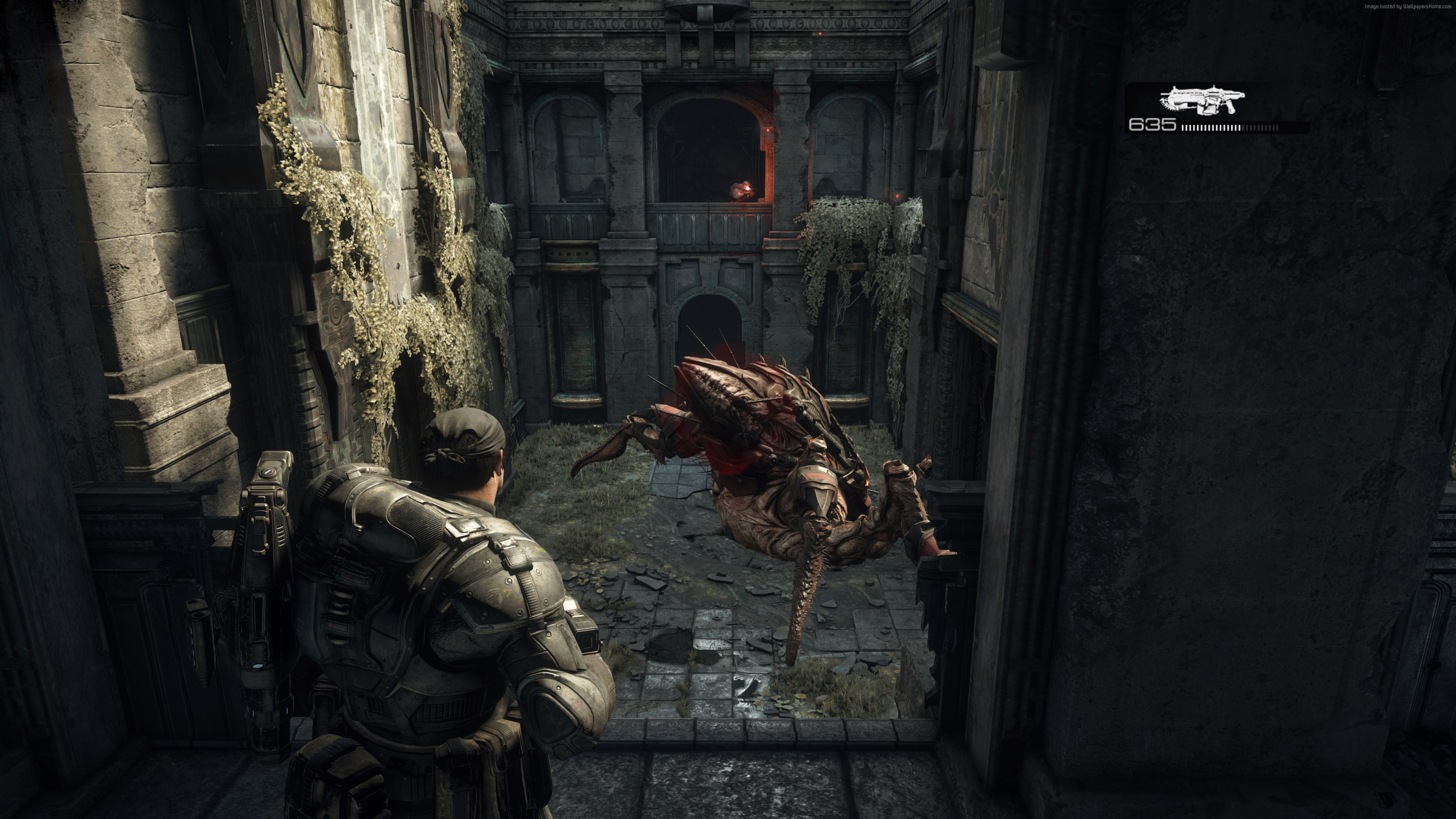 Gears of War: Ultimate Edition, game, Best Games, 4K, Xbox One, sci-fi, shooter, PC, HD Wallpaper