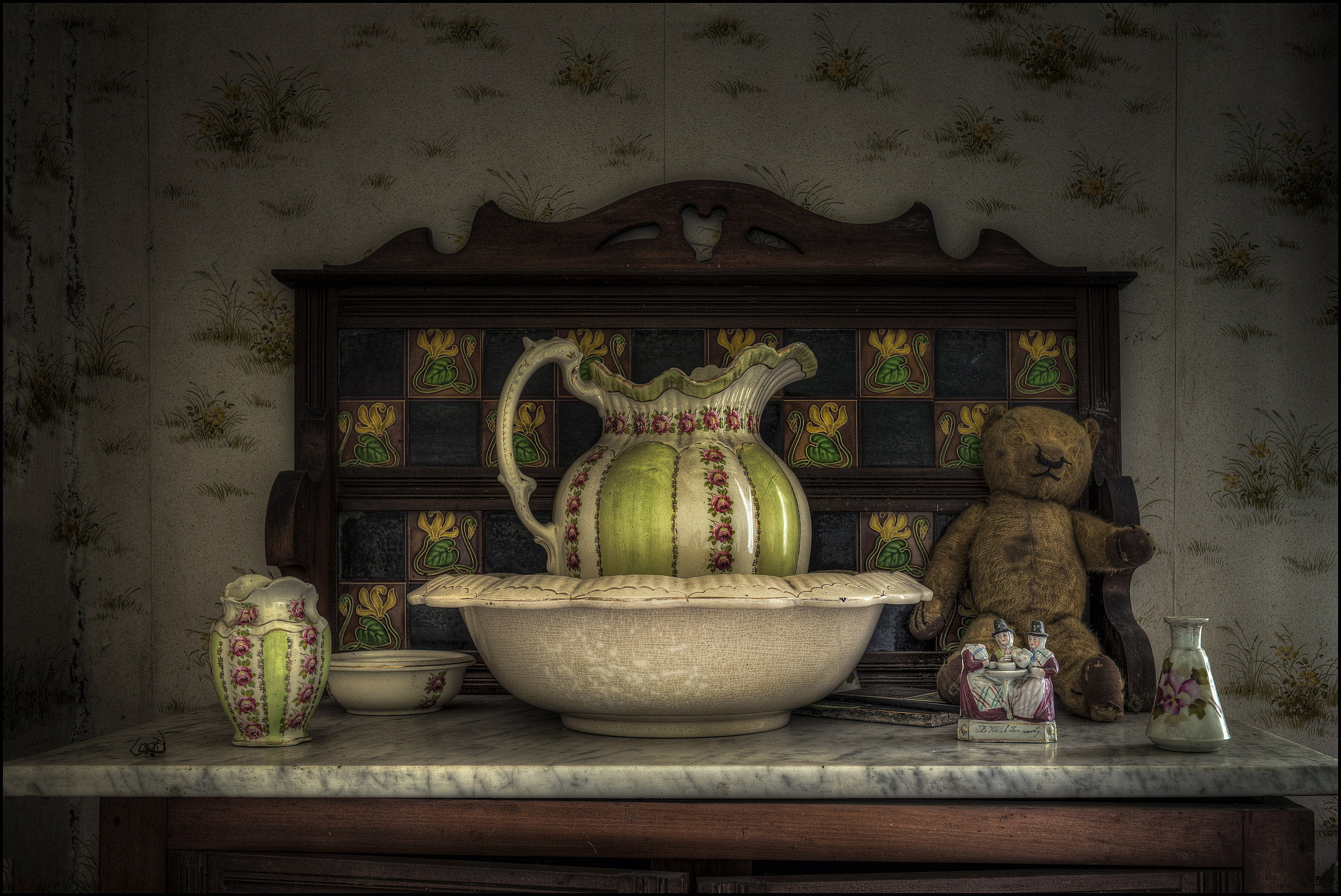 Taz, Teddy bear, toy, pitcher, 1080P, style, bear, figurine, HD Wallpaper