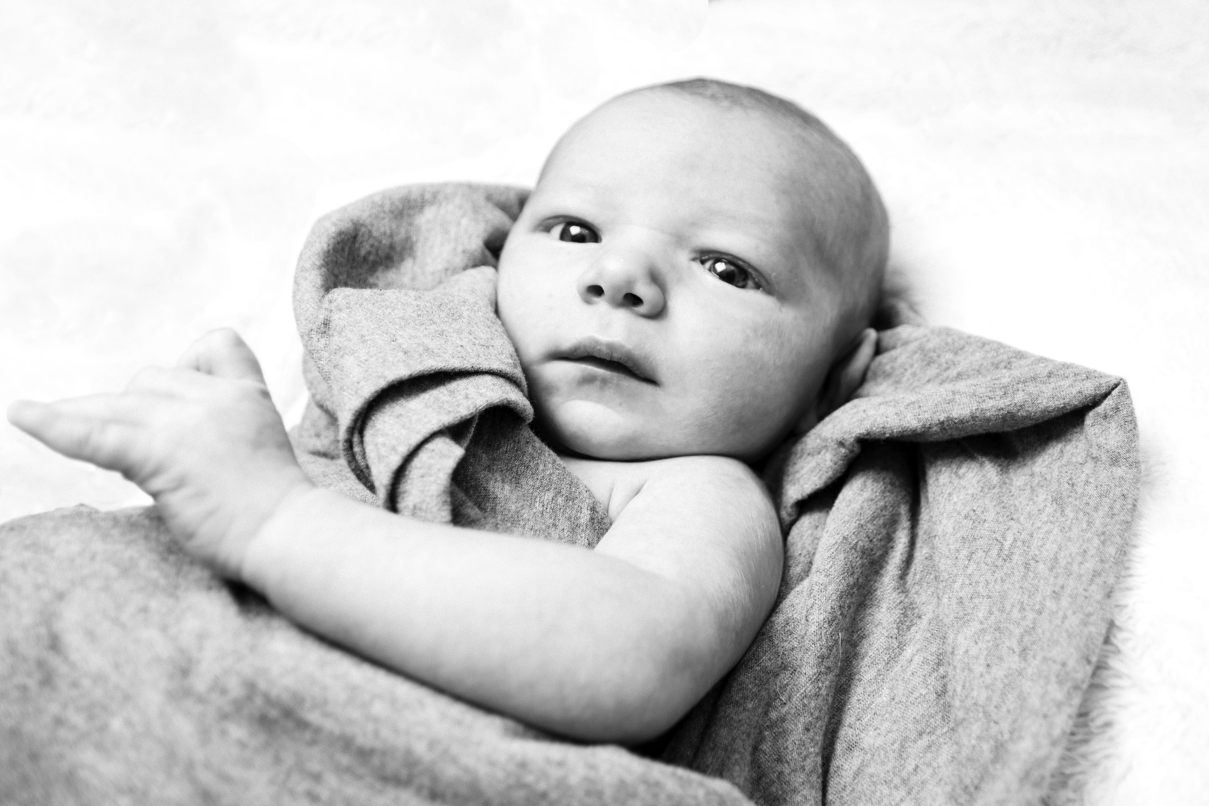 softness, infant, relaxation, innocence, babyhood, front view, one person, real people, chill, child, portrait, 4K, indoors, looking at camera, lying down, HD Wallpaper