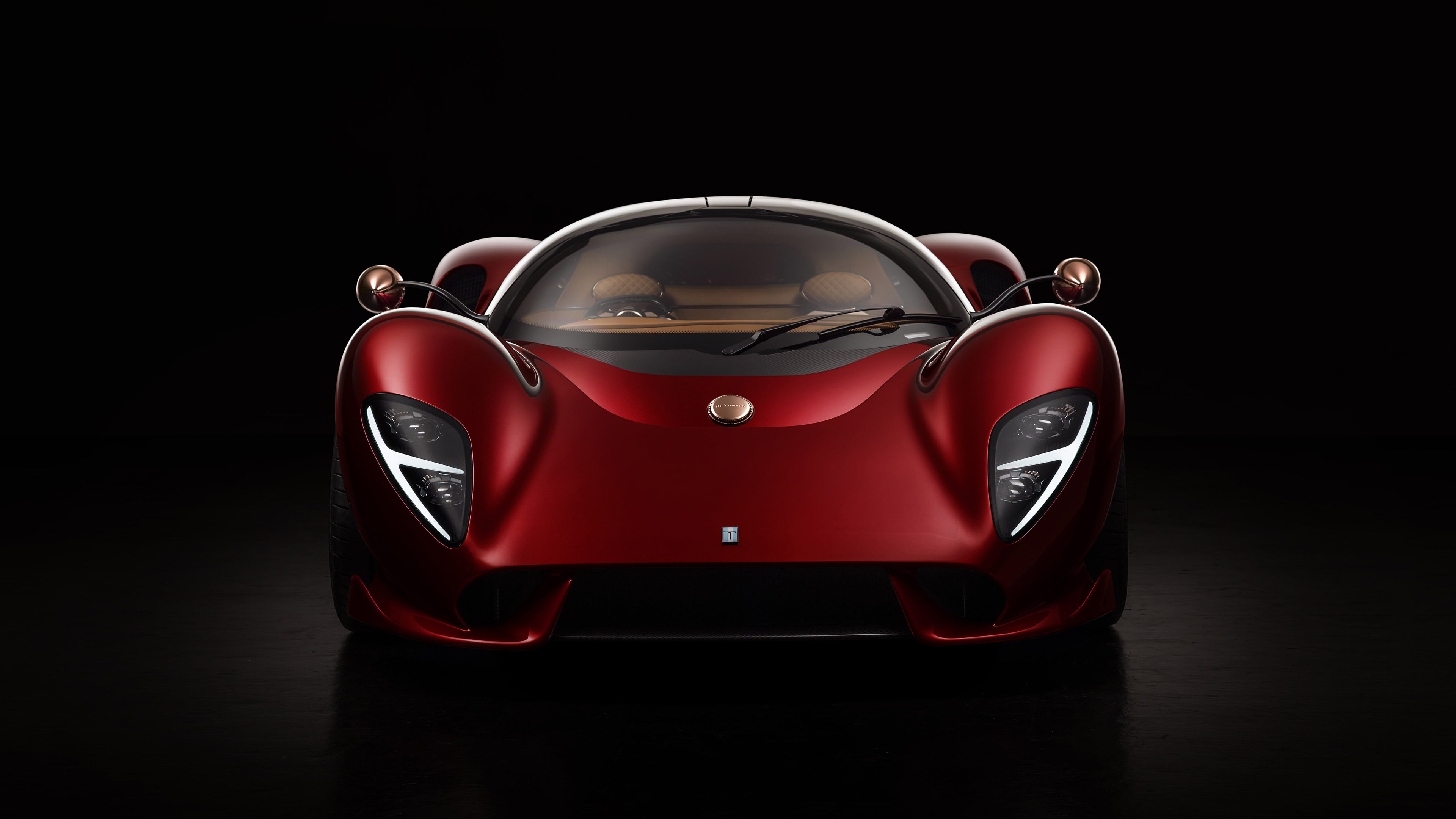 4K, Vehicles, Red Car, Sport Car, Car, De Tomaso P72, HD Wallpaper