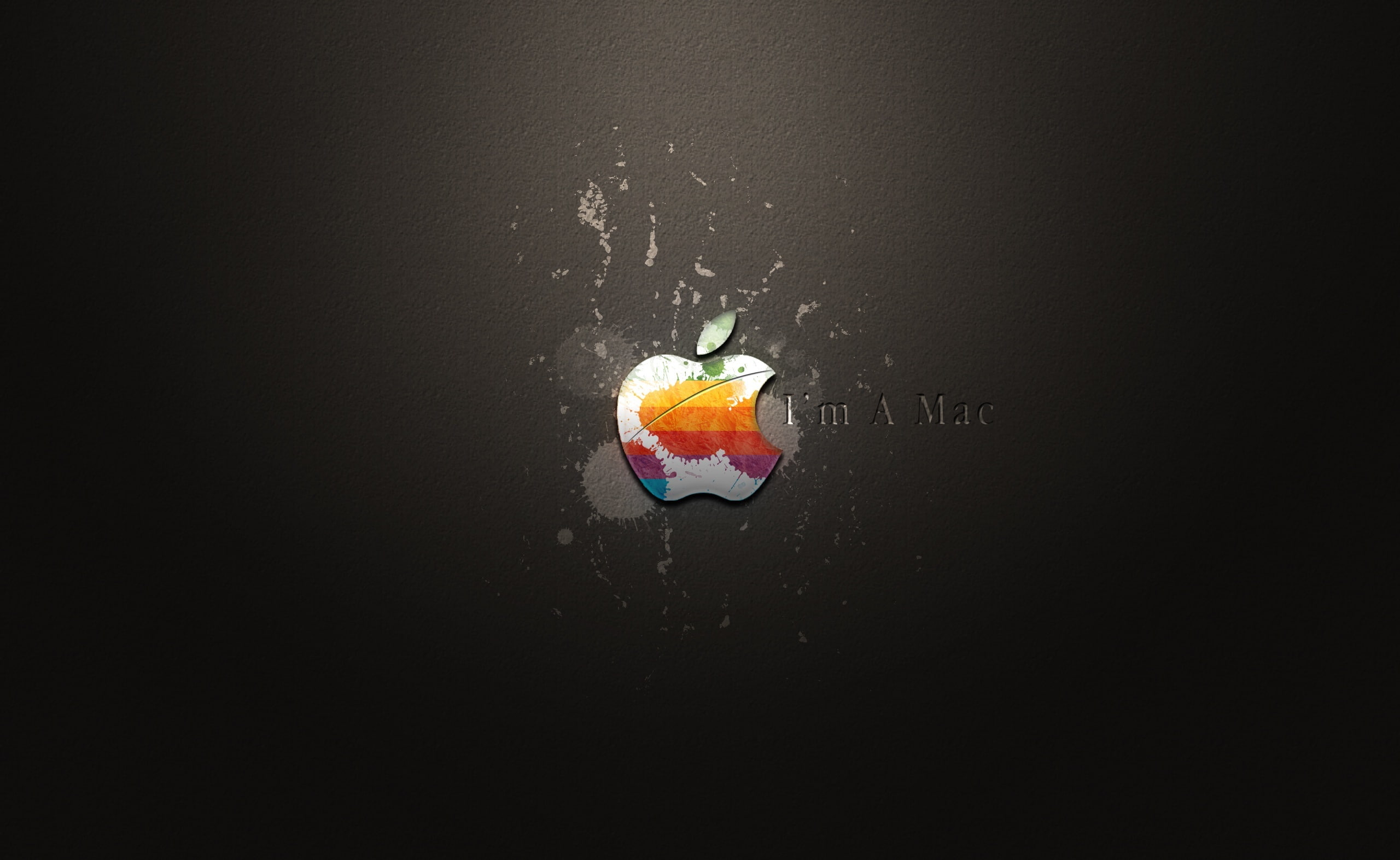 black background, western script, Mac, animal, still life, indoors, no people, water, black color, Computers, animal themes, high angle view, 2K, yellow, HD Wallpaper