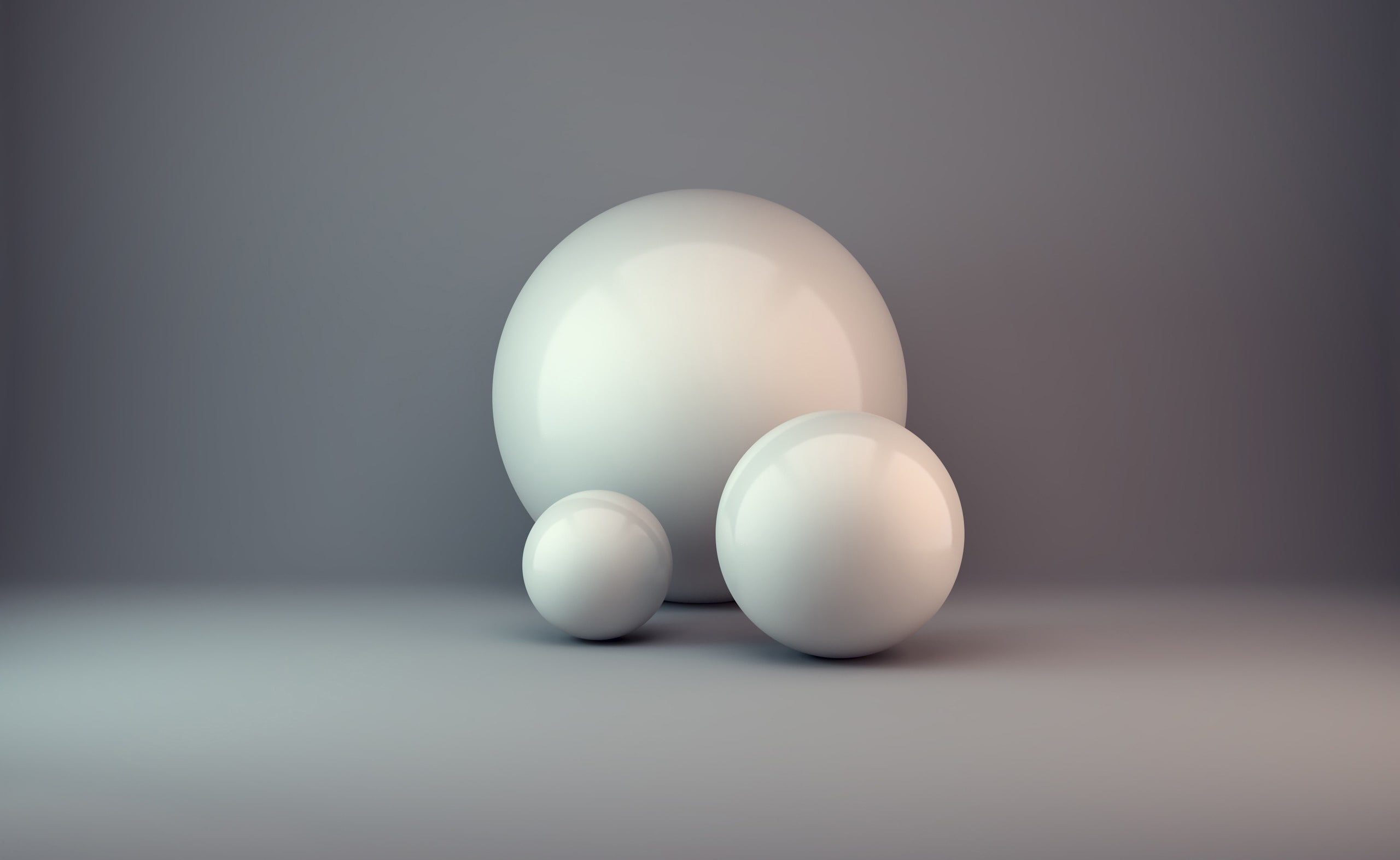 gray background, white color, still life, food, studio shot, egg, White, spheres, no people, table, 3D, indoors, Minimal, fragility, healthcare and medicine, HD Wallpaper