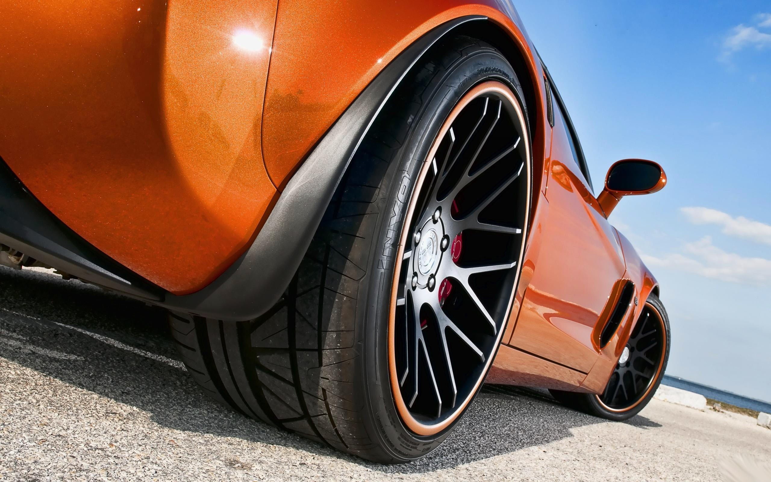 sports car, Chevrolet Corvette Z06, baby, sea, sand, auto, beach, 2K, HD Wallpaper