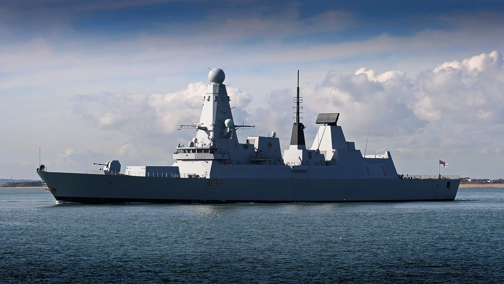 Destroyer, HMS Daring (D32), Military, 1080P, Ship, HD Wallpaper